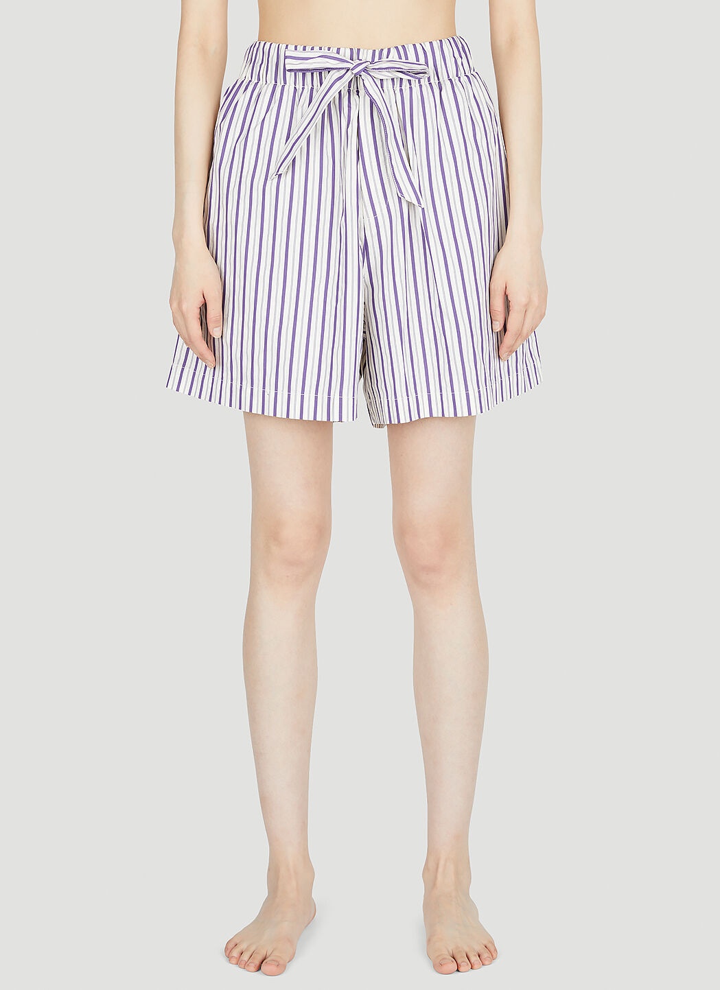 Lido Stripe Sleep Shorts - 1