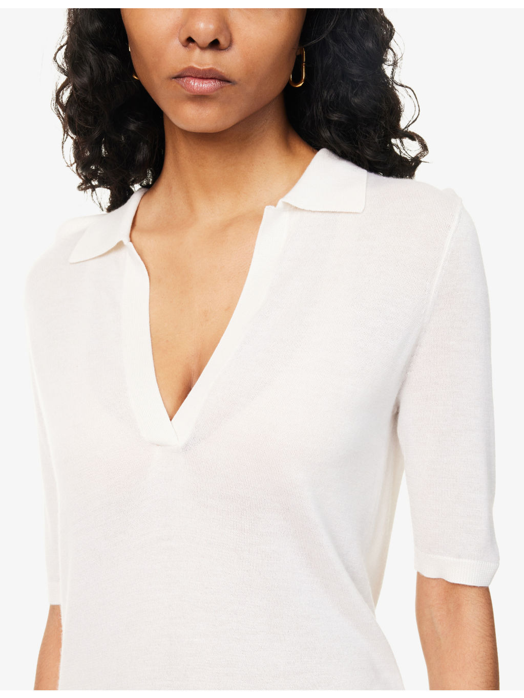 Frank Regular-Fit Cashmere-And-Silk Knit Polo Shirt - 5