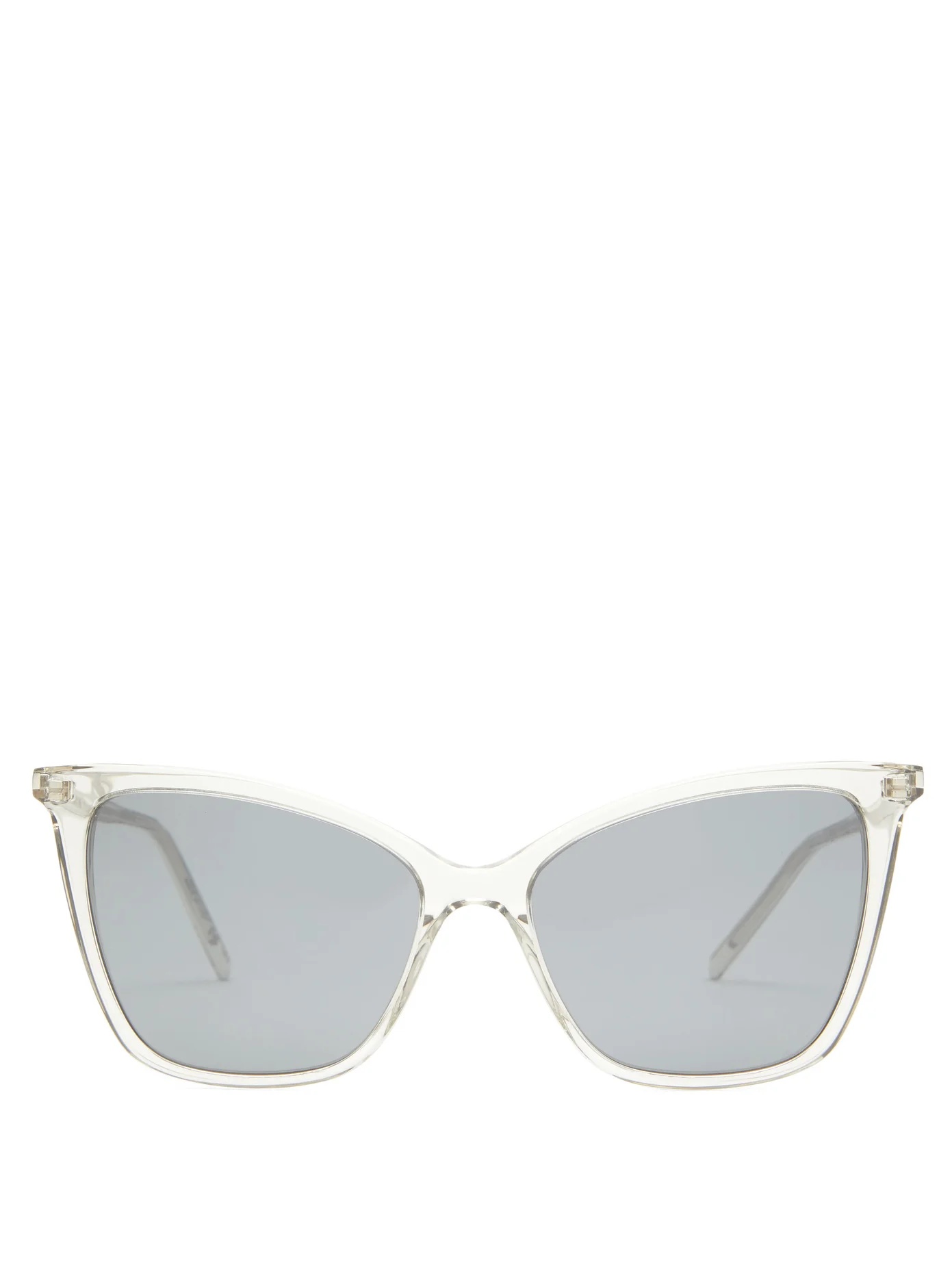 Oversized cat-eye acetate sunglasses - 1