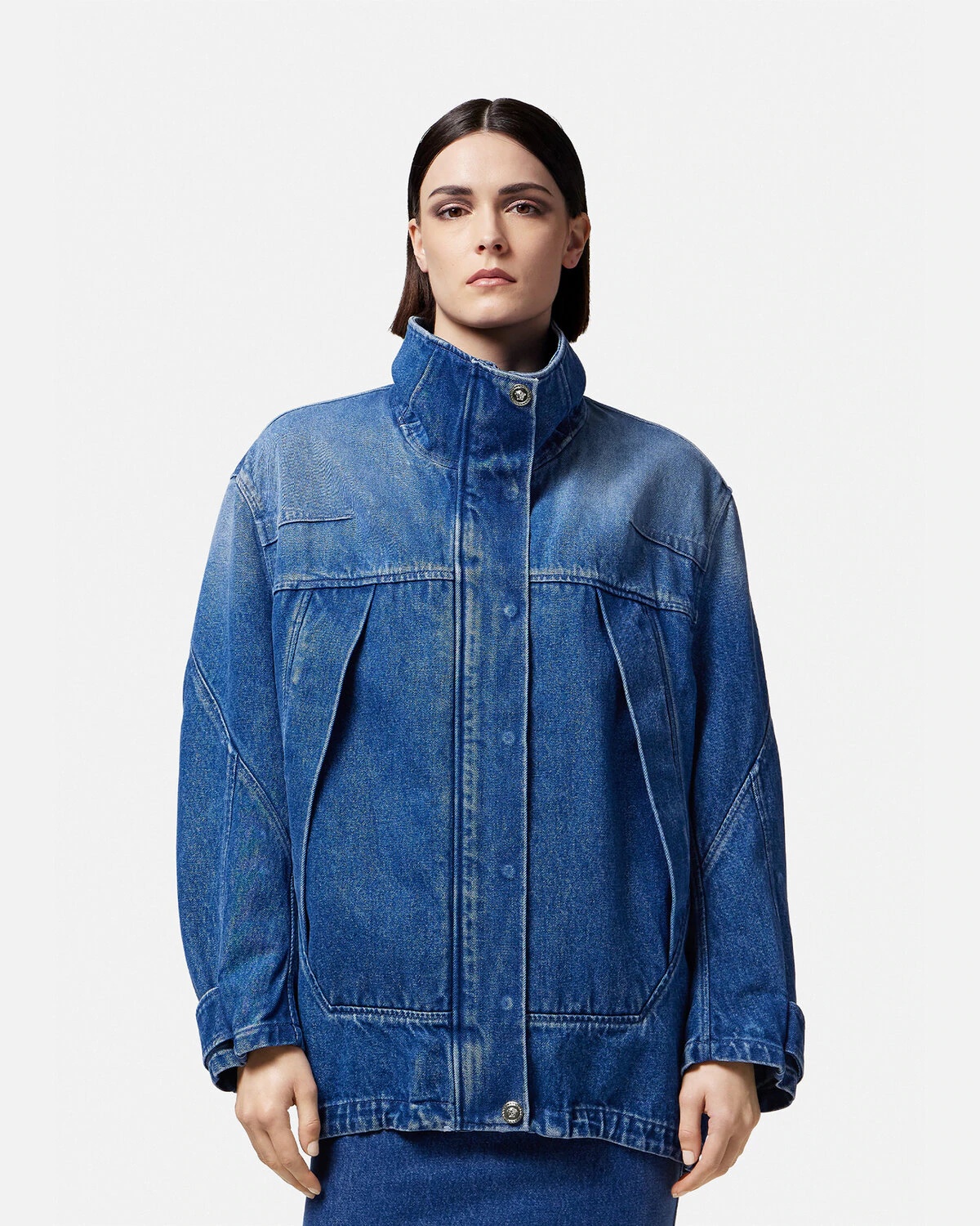Cocoon Denim Parka Jacket - 3