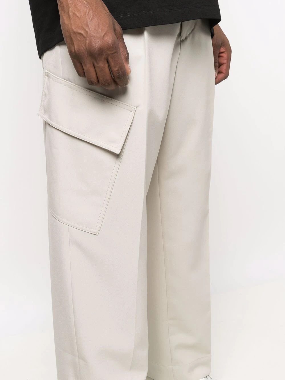 straight-leg trousers - 5