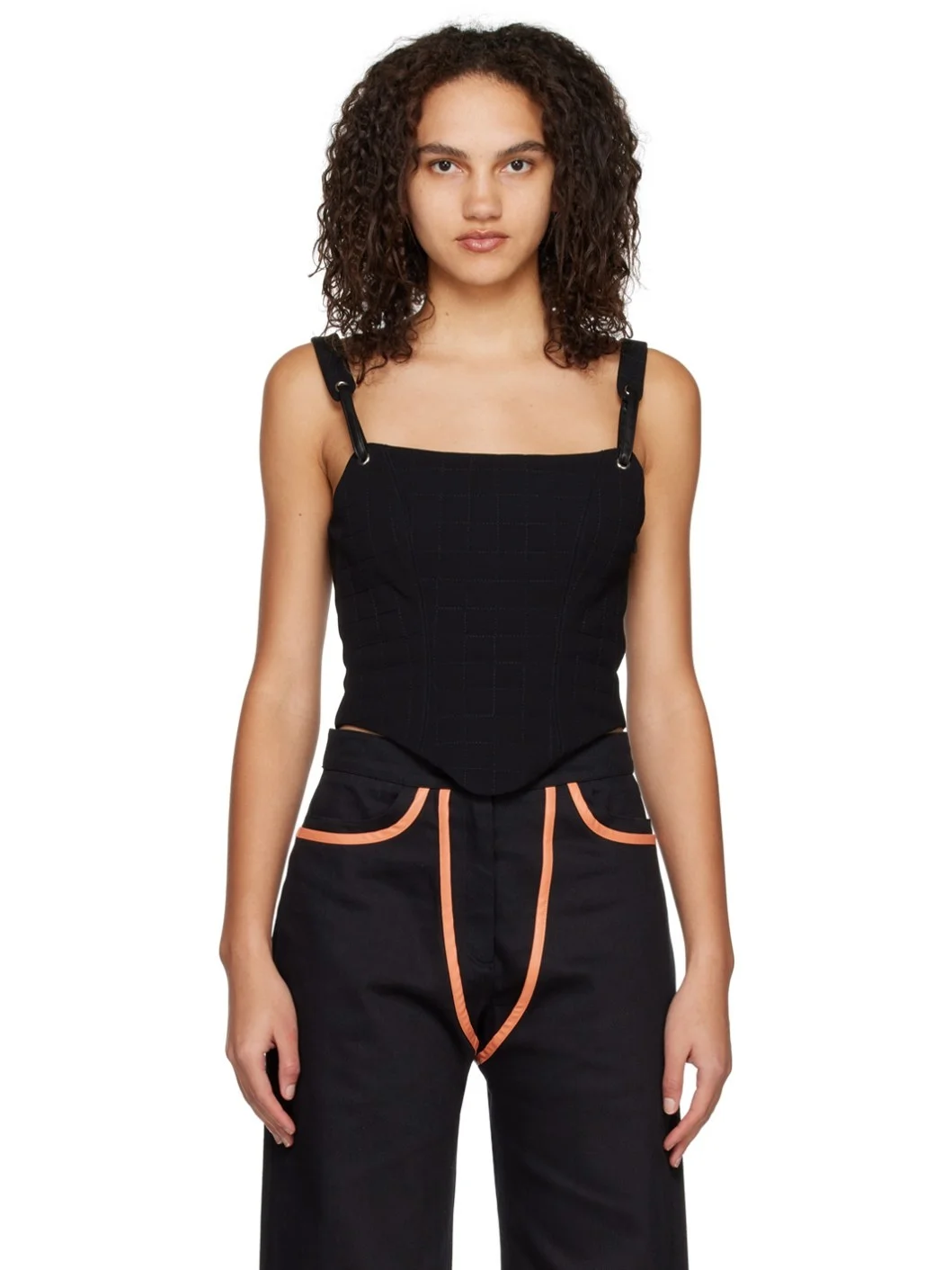Black Lottie Tank Top - 1