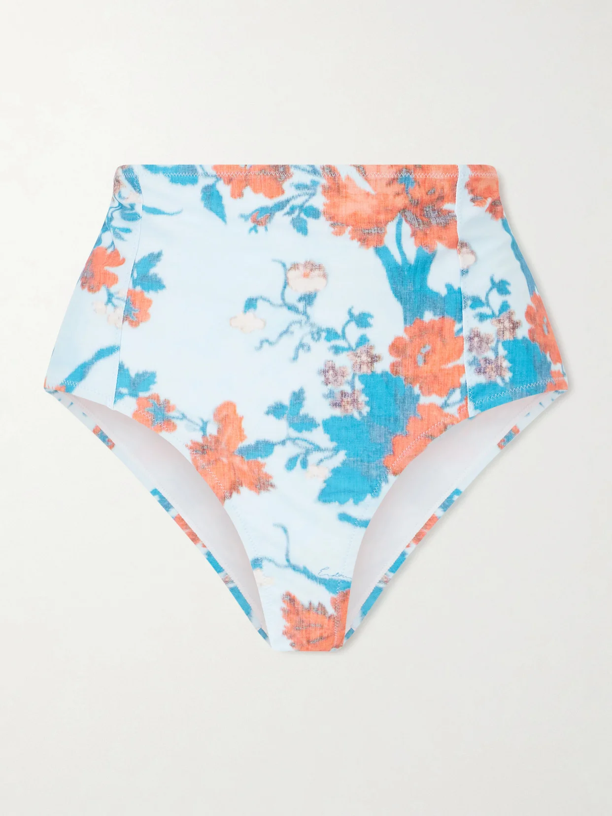 Floral-print Bikini Bottom - 1