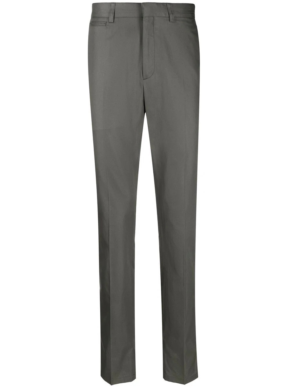 slim-cut tailored trousers - 1