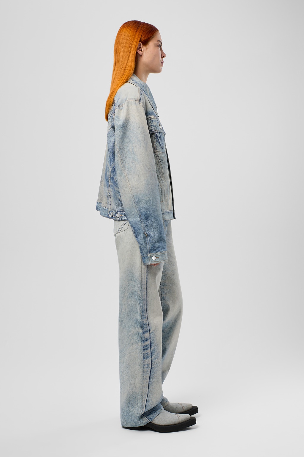 Blue Denim Jeans - 4
