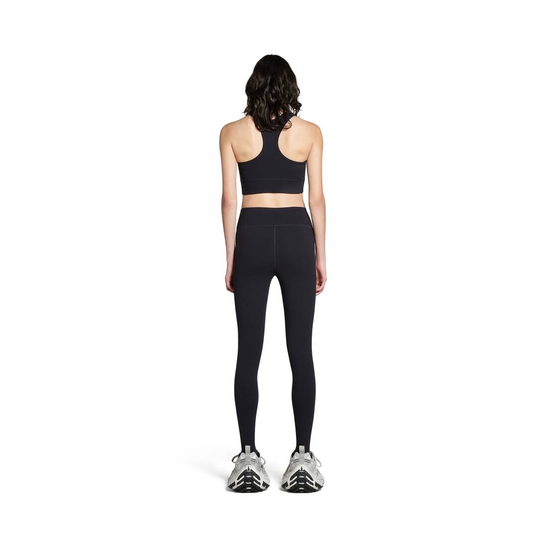 Women's Activewear Sports Bra in Black - 4