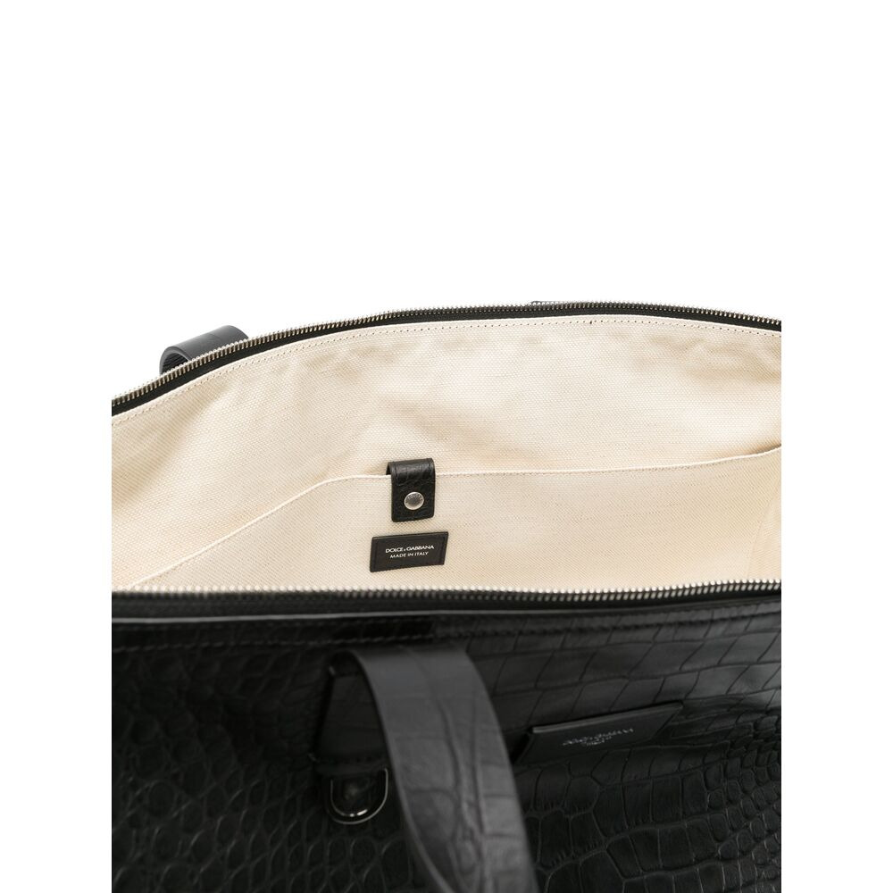 Dolce & Gabbana Black Tote Bags Men - 2
