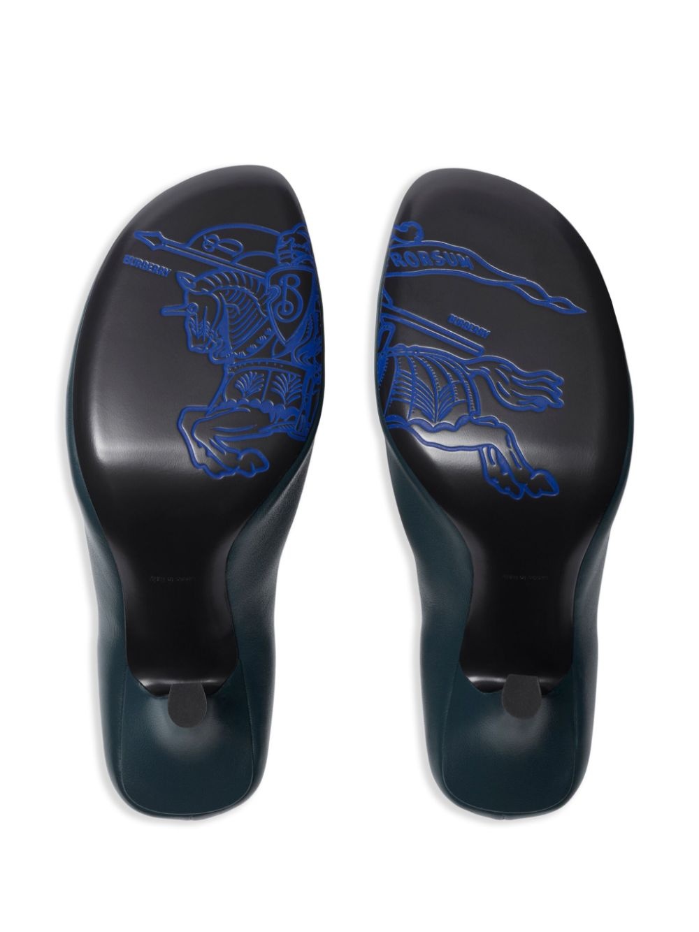 Baby Zip 100mm leather pumps - 6