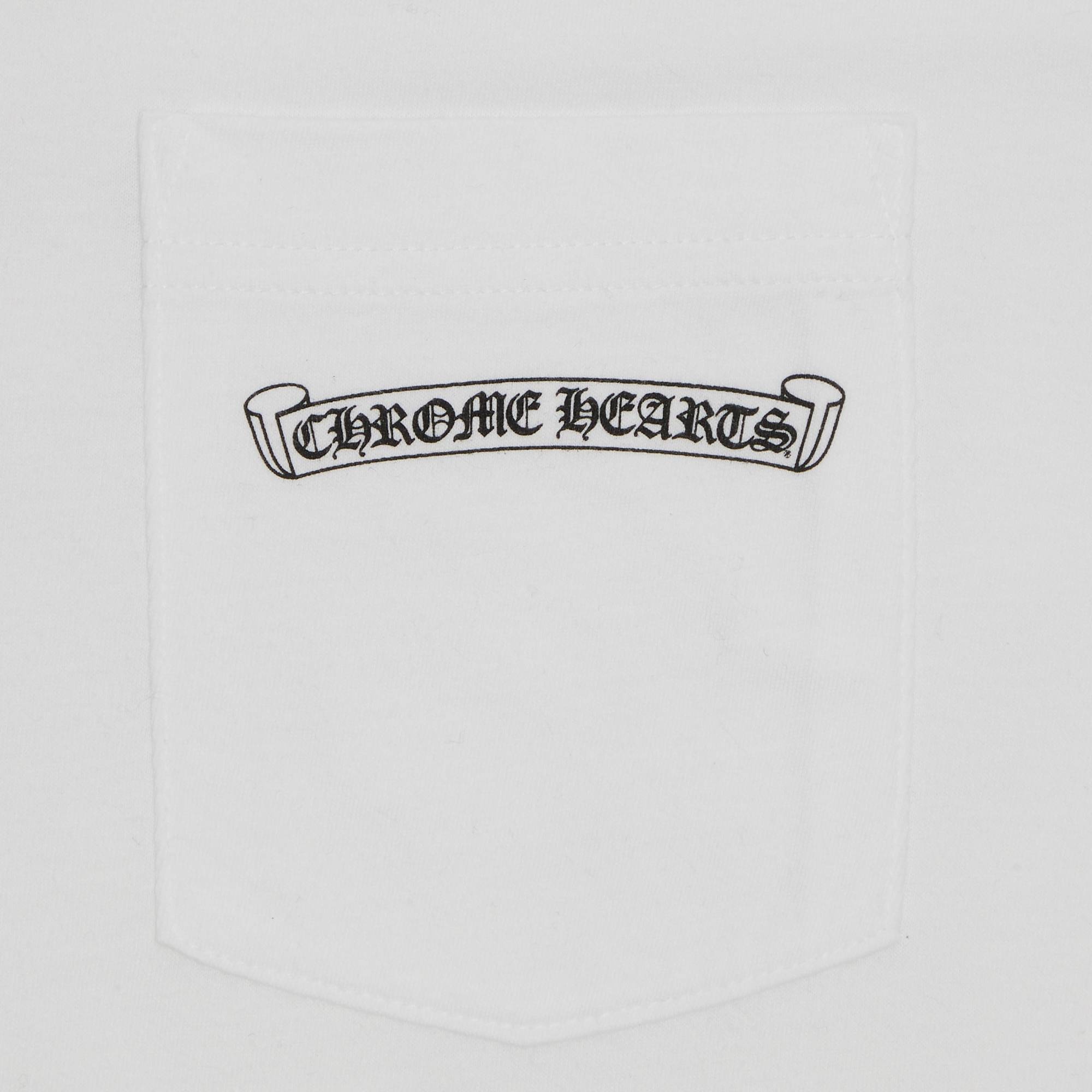 Chrome Hearts Cross T-Shirt 'White' - 3