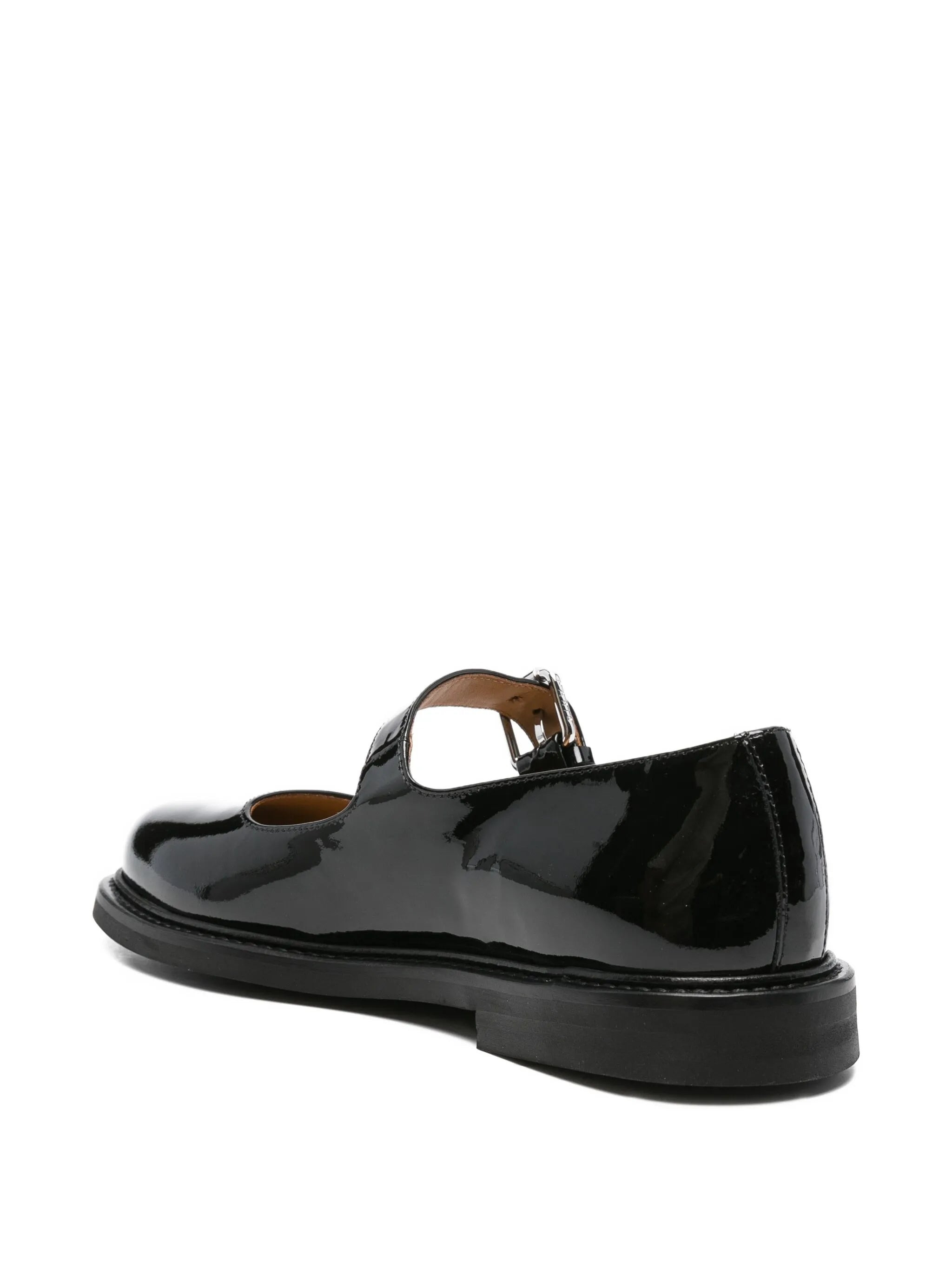 Kenzo Smile Buckle Patent Loafers - 2