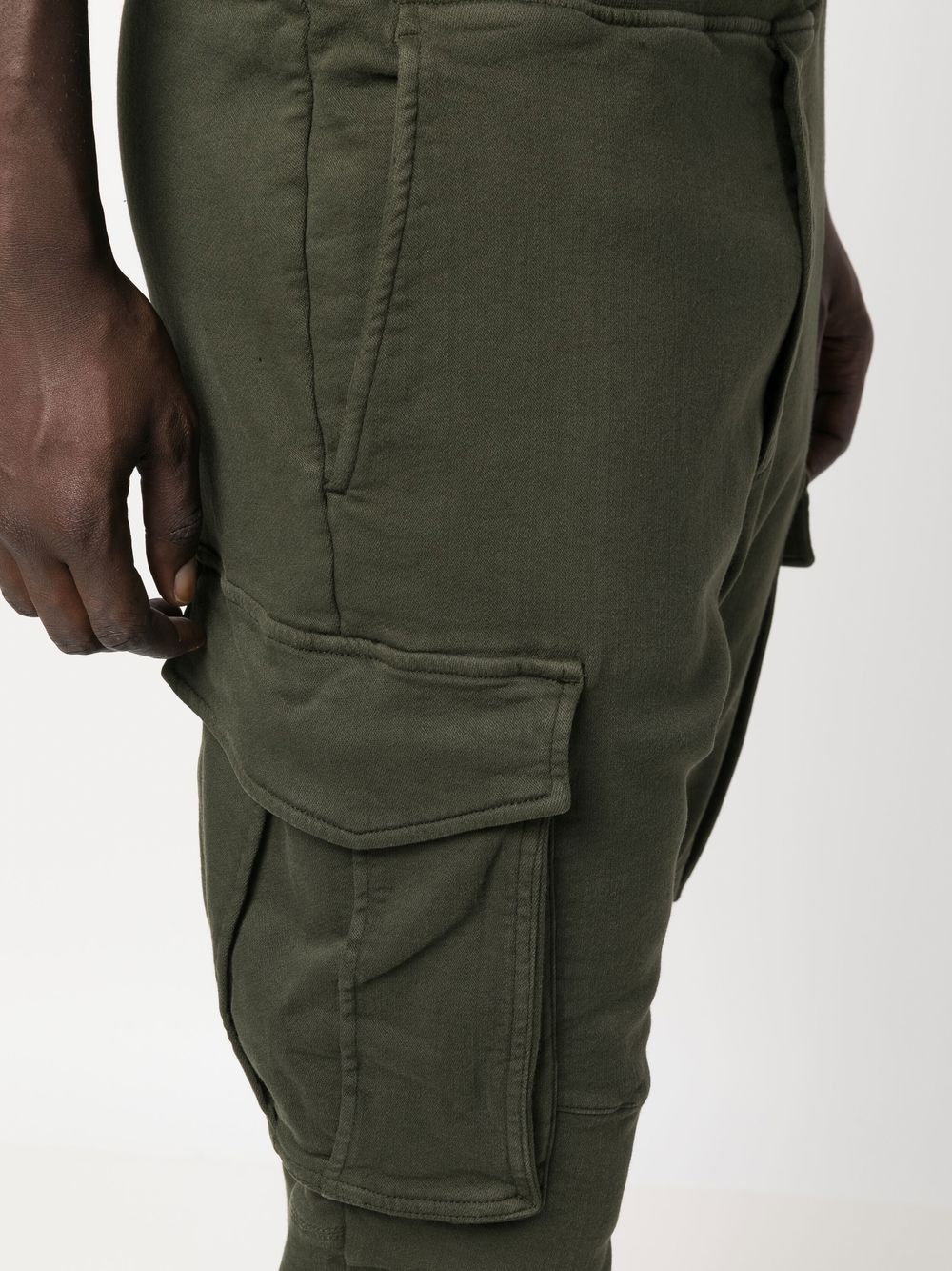 slip-on cargo-pocket track pants - 5