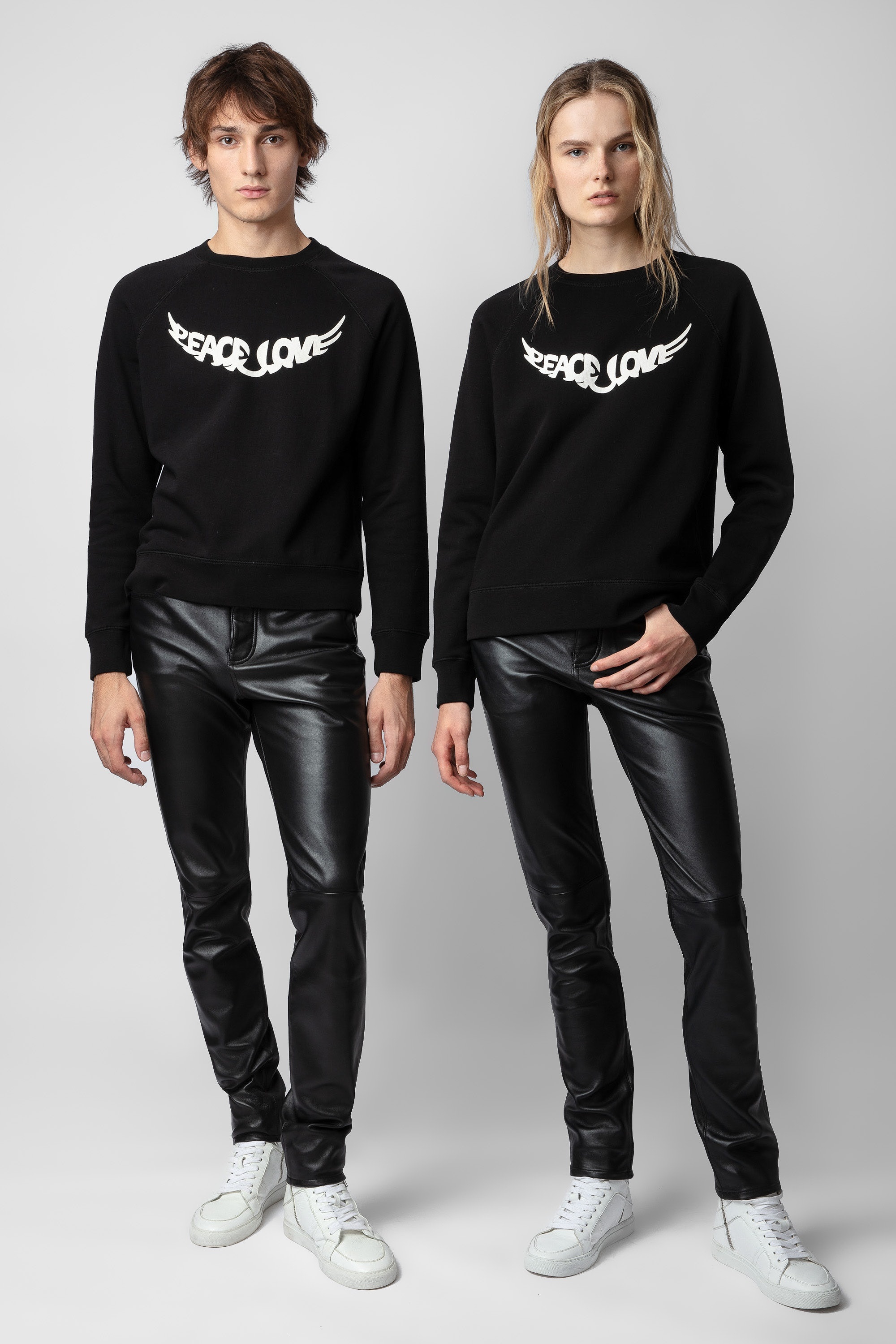 Upper Peace & Love Sweatshirt - 2