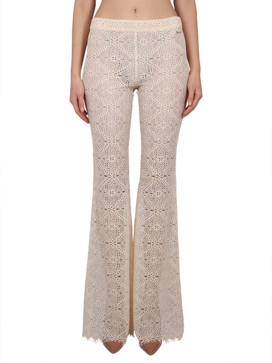 DSQUARED2 PANTS WITH EMBROIDERY - 1