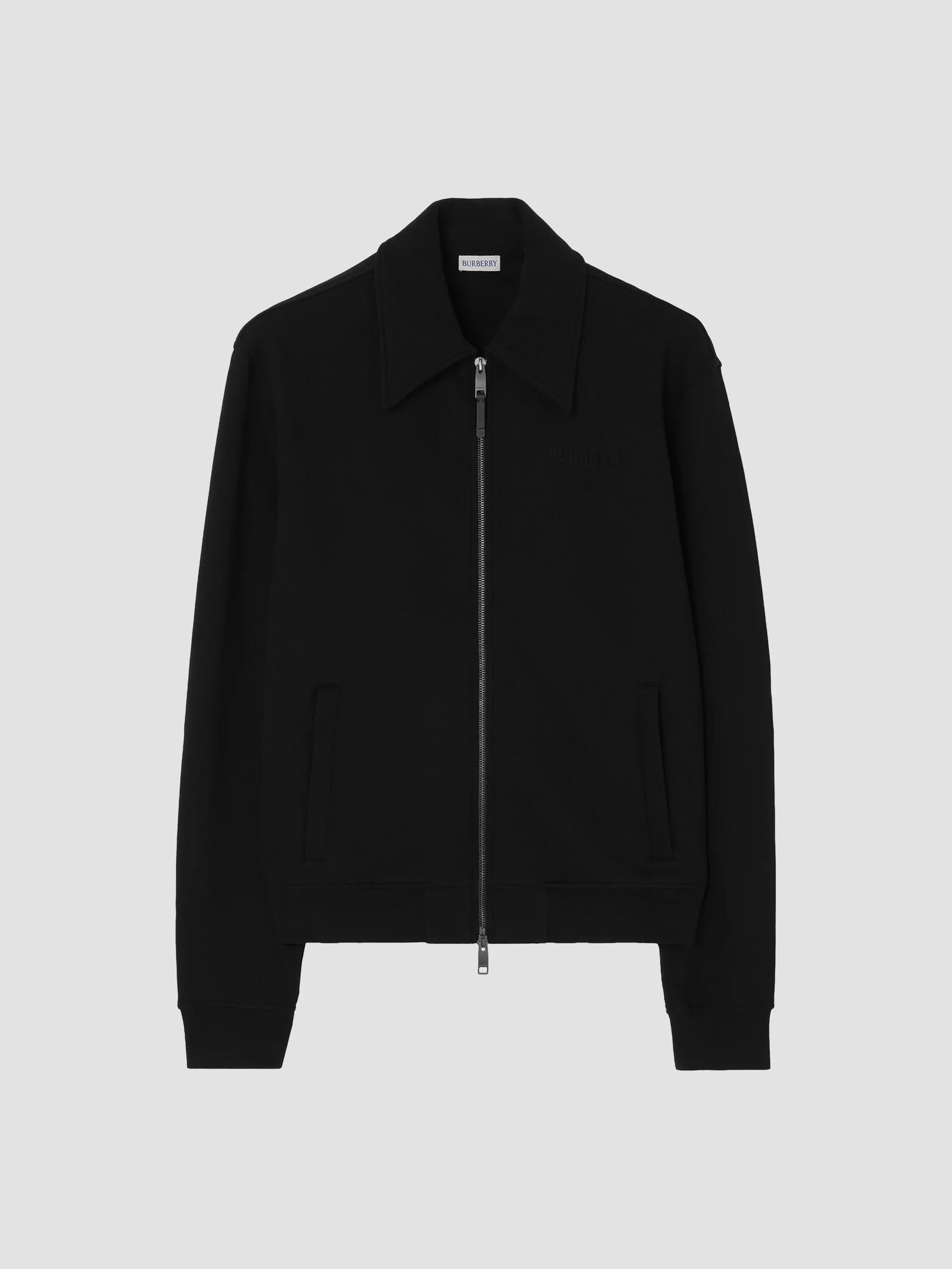 Men's Jacob Brushed Cotton Jacket - Black - 1