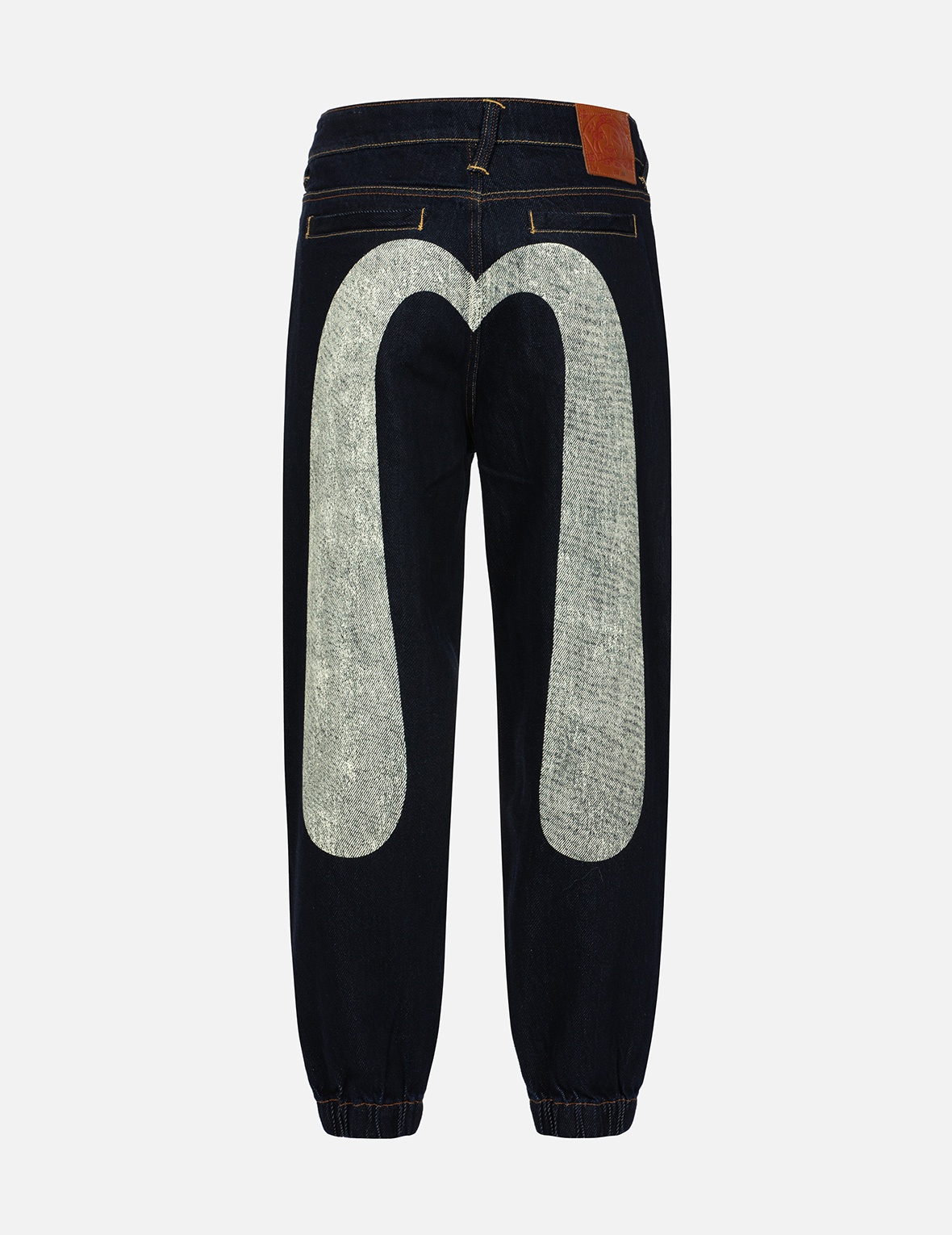 DAICOCK PRINTED FASHION FIT DENIM JOGGERS - 2