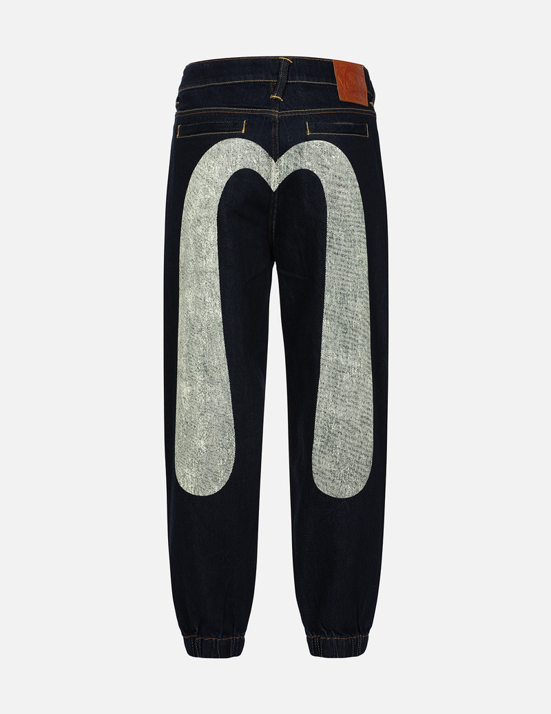 DAICOCK PRINTED FASHION FIT DENIM JOGGERS 1