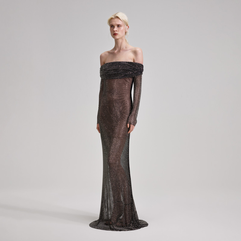 gold satin maxi dress Gala Moment Satin Maxi Dress in Rose Gold S / Rose Gold