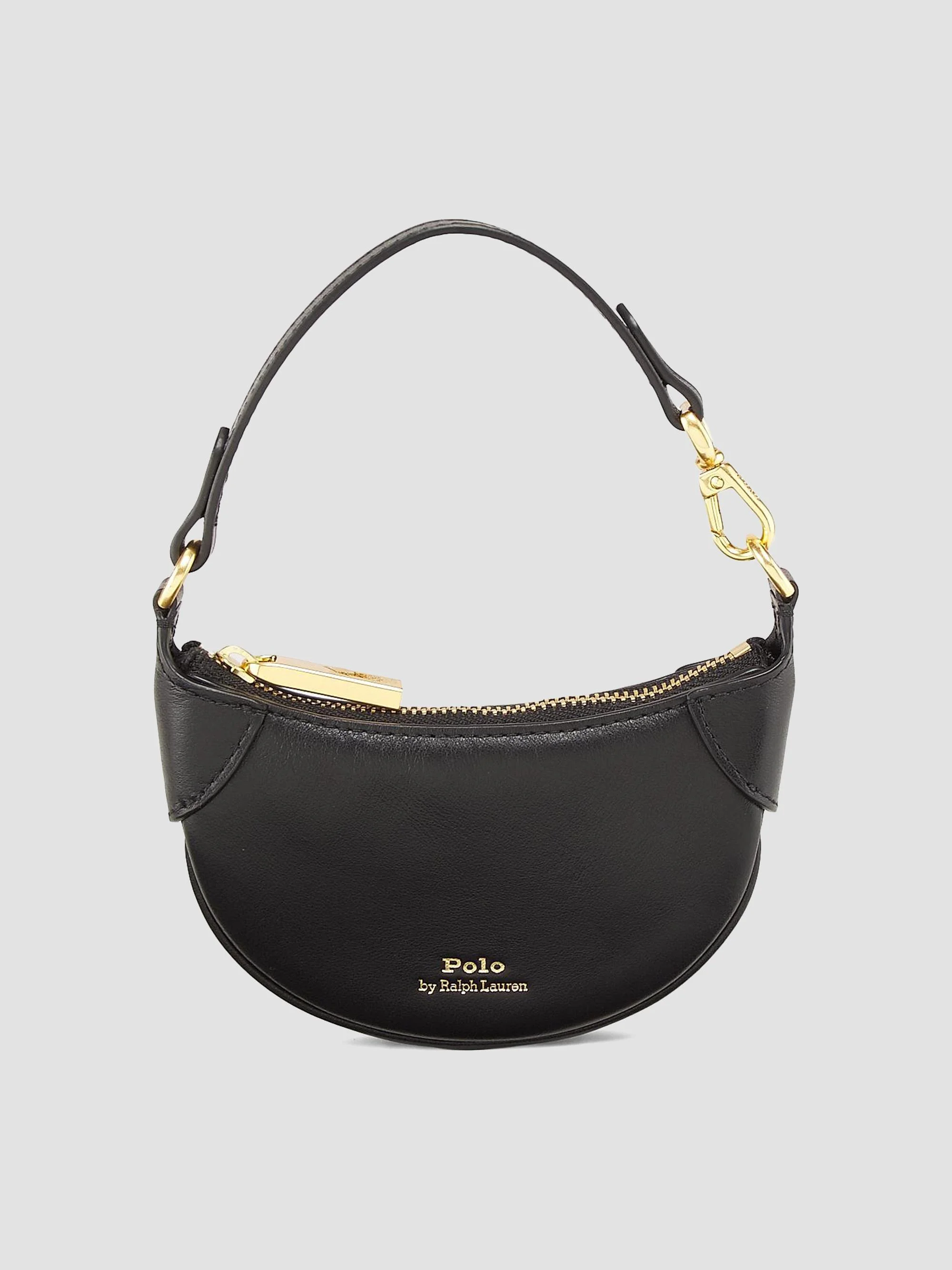 Women's Polo ID Leather Convertible Card Case - Black - 1