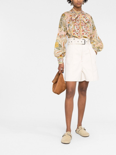 Zimmermann Laurel floral-print blouse outlook