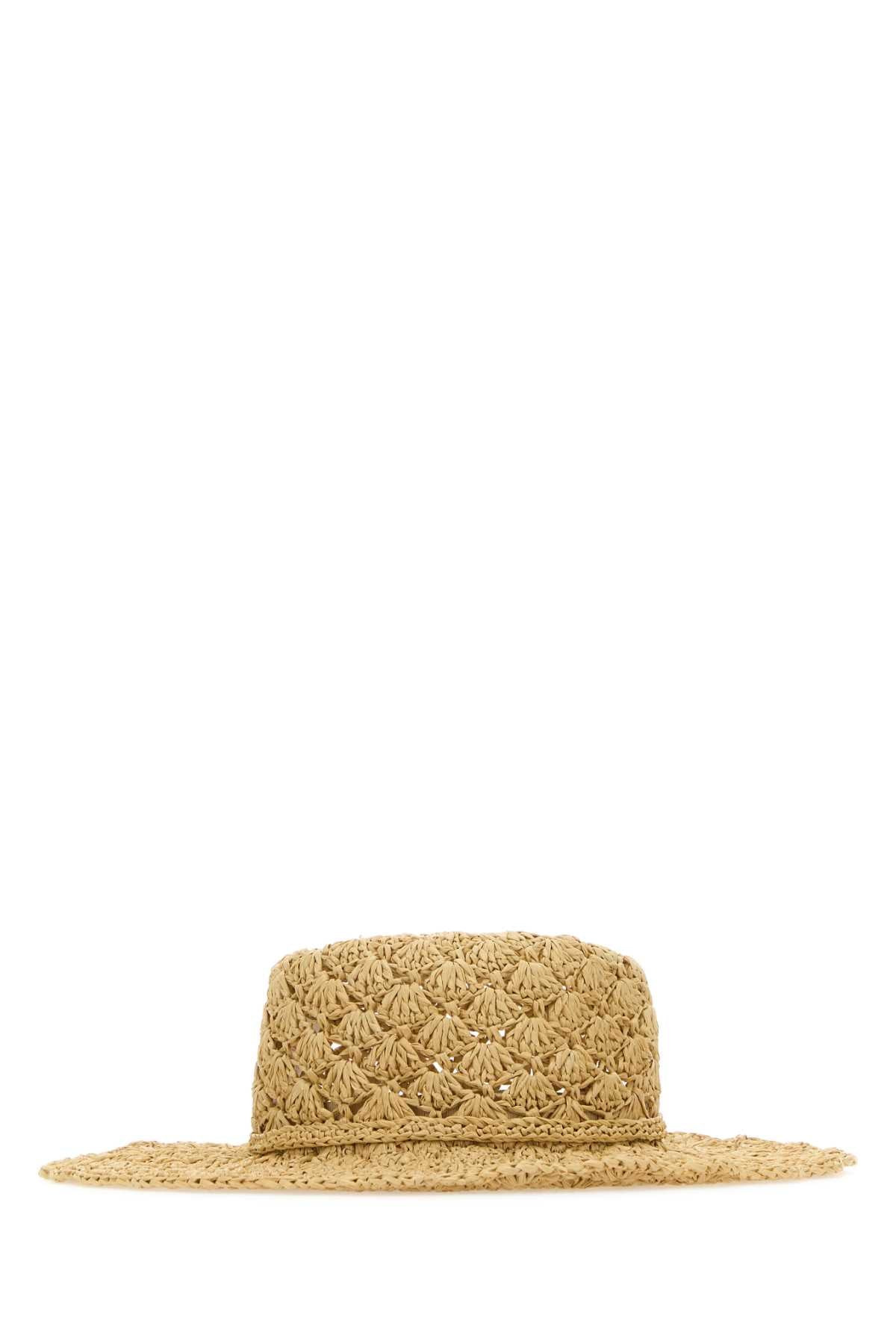 Valentino Garavani Women Raffia Valentino Garavani Escape Hat - 2
