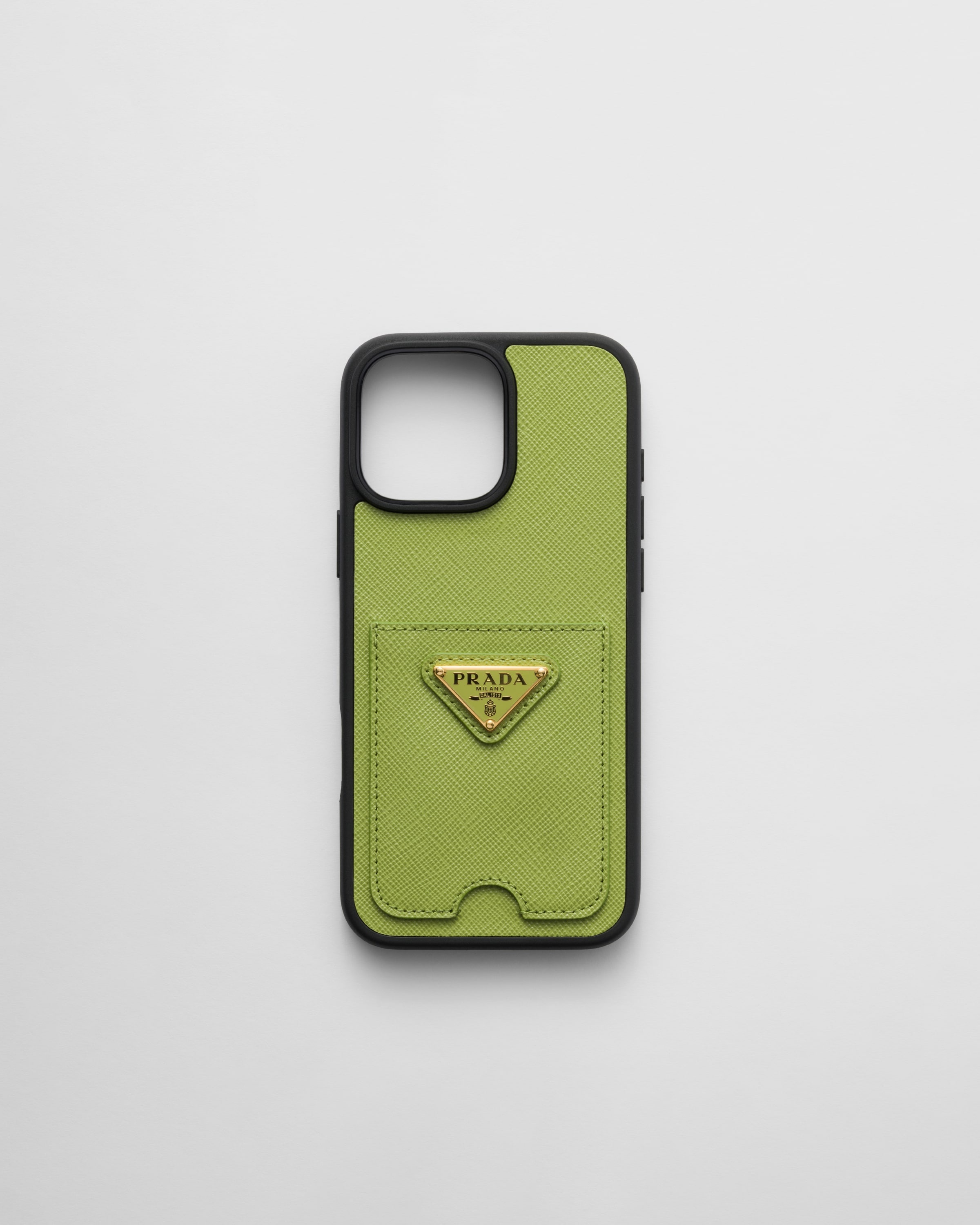 Saffiano leather case for iPhone 16 Pro Max - 1