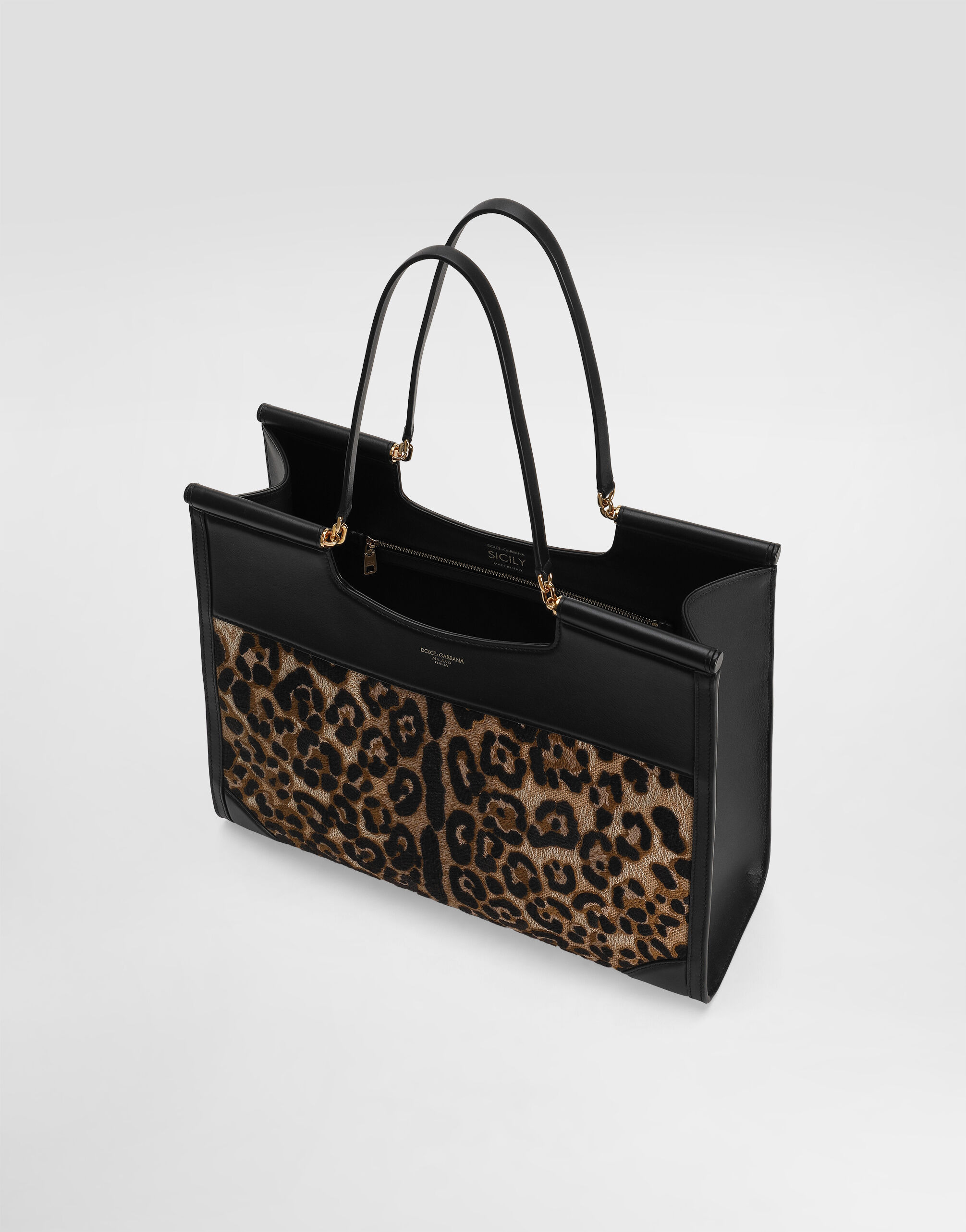Sicily large shopping bag with embroidery - 5