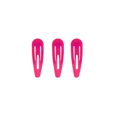 BALENCIAGA Women's Holli Xs Clip Set in Fluo Pink outlook