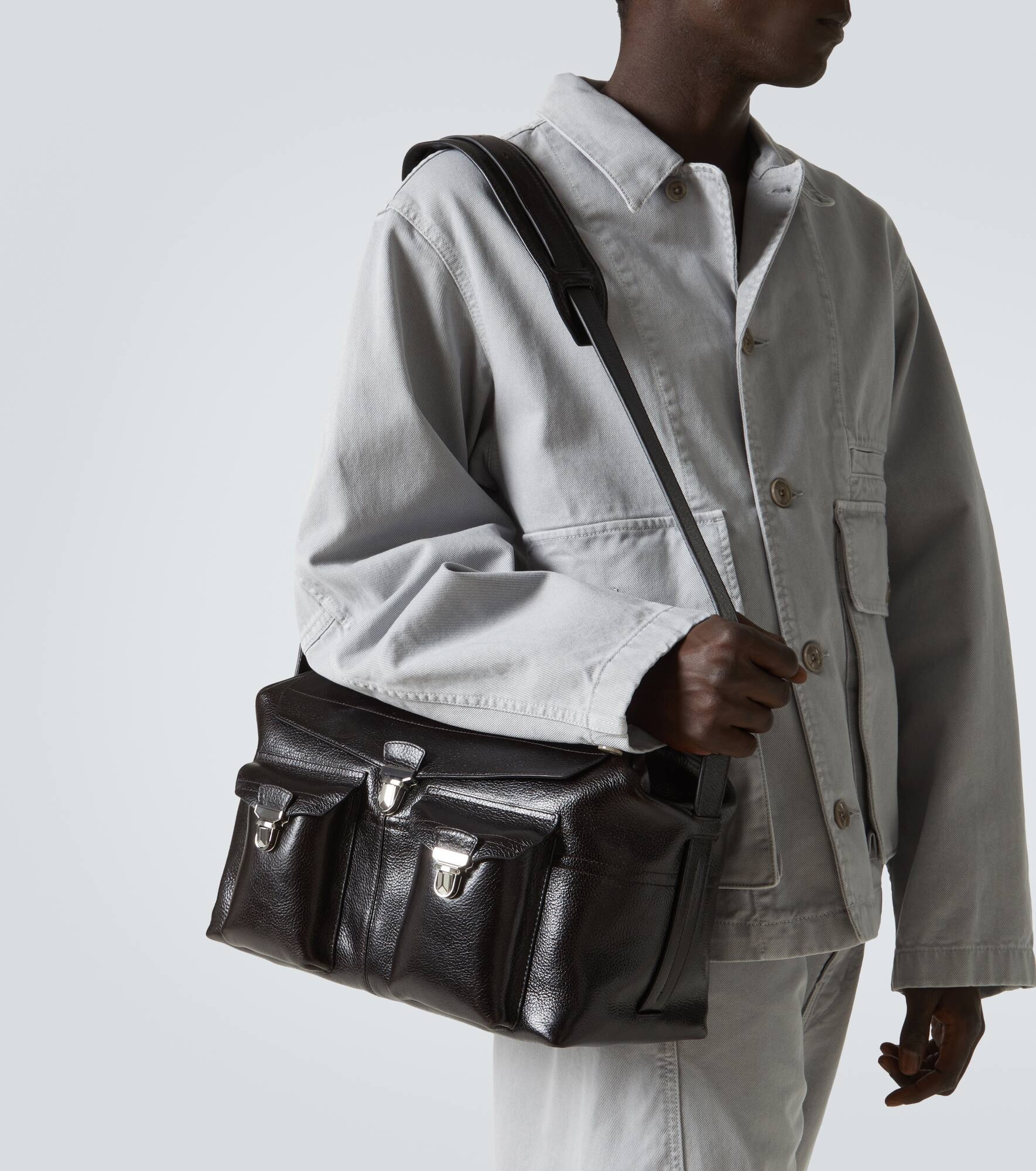 Week-end Gear leather shoulder bag - 2
