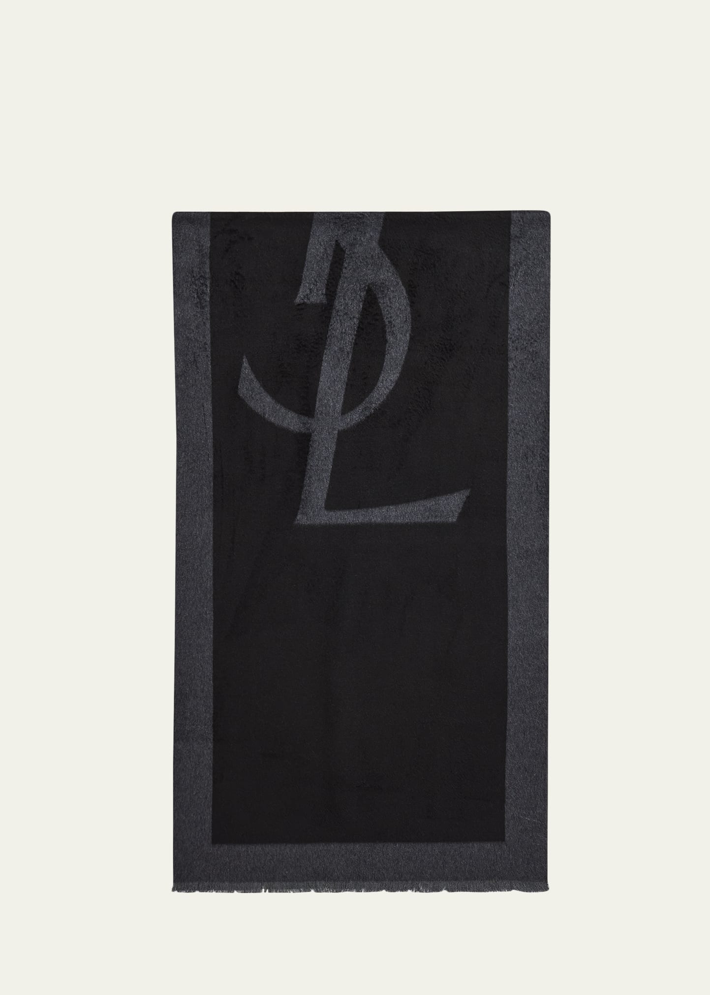 YSL Large Silk Scarf - 1