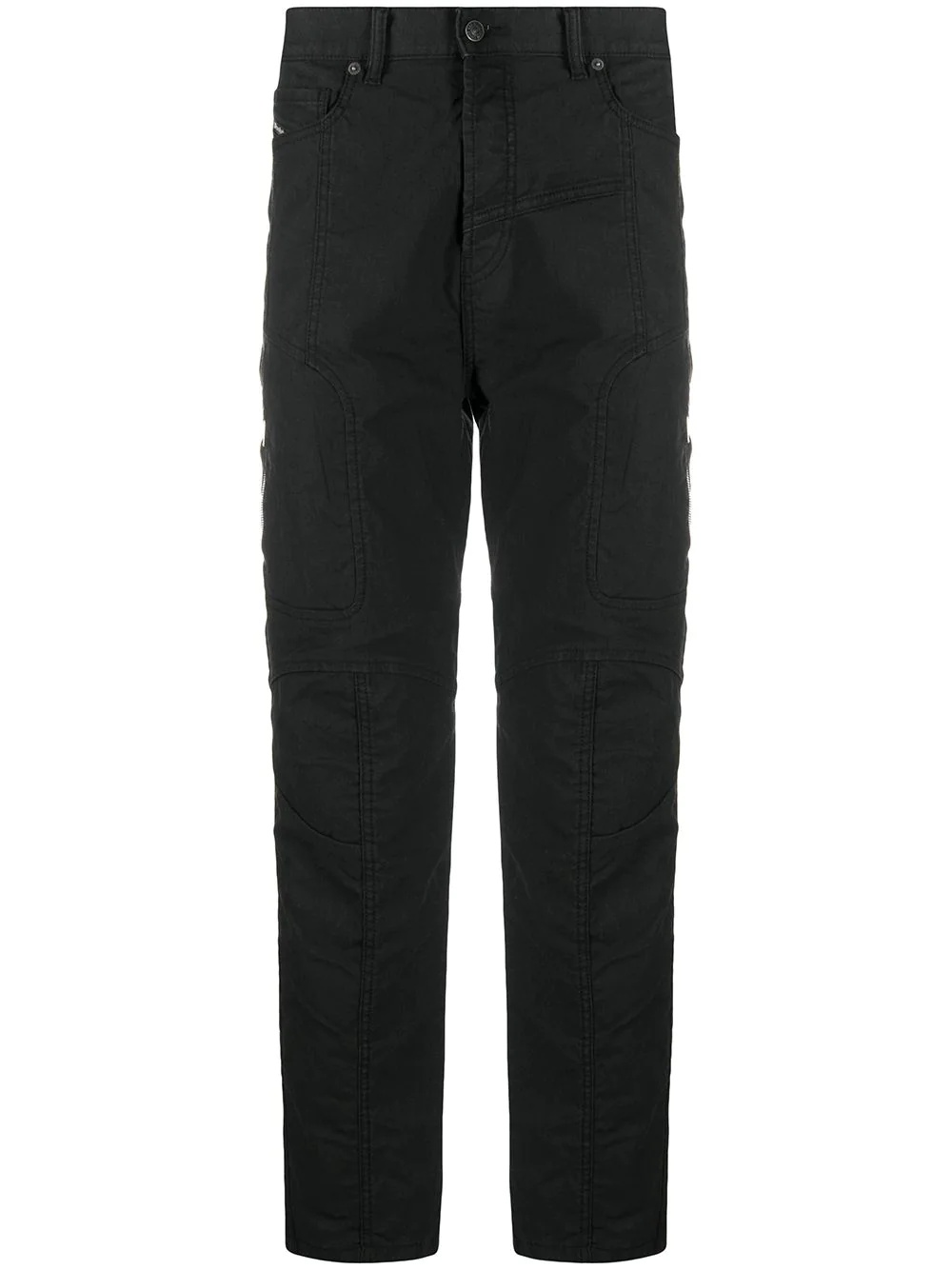 Carrot D-Vider mid-rise straight jeans - 1