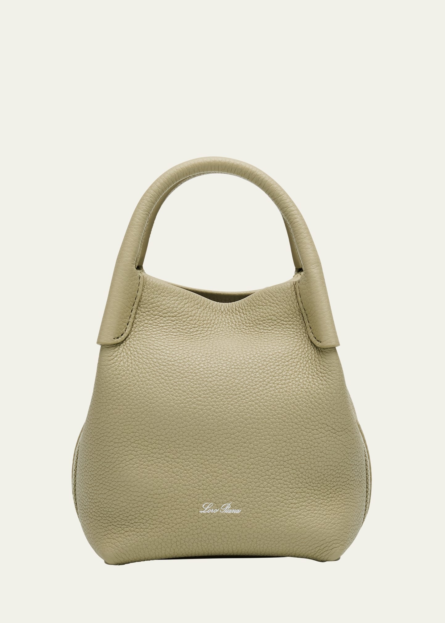 Bale Micro Grain Leather Crossbody Bag - 1