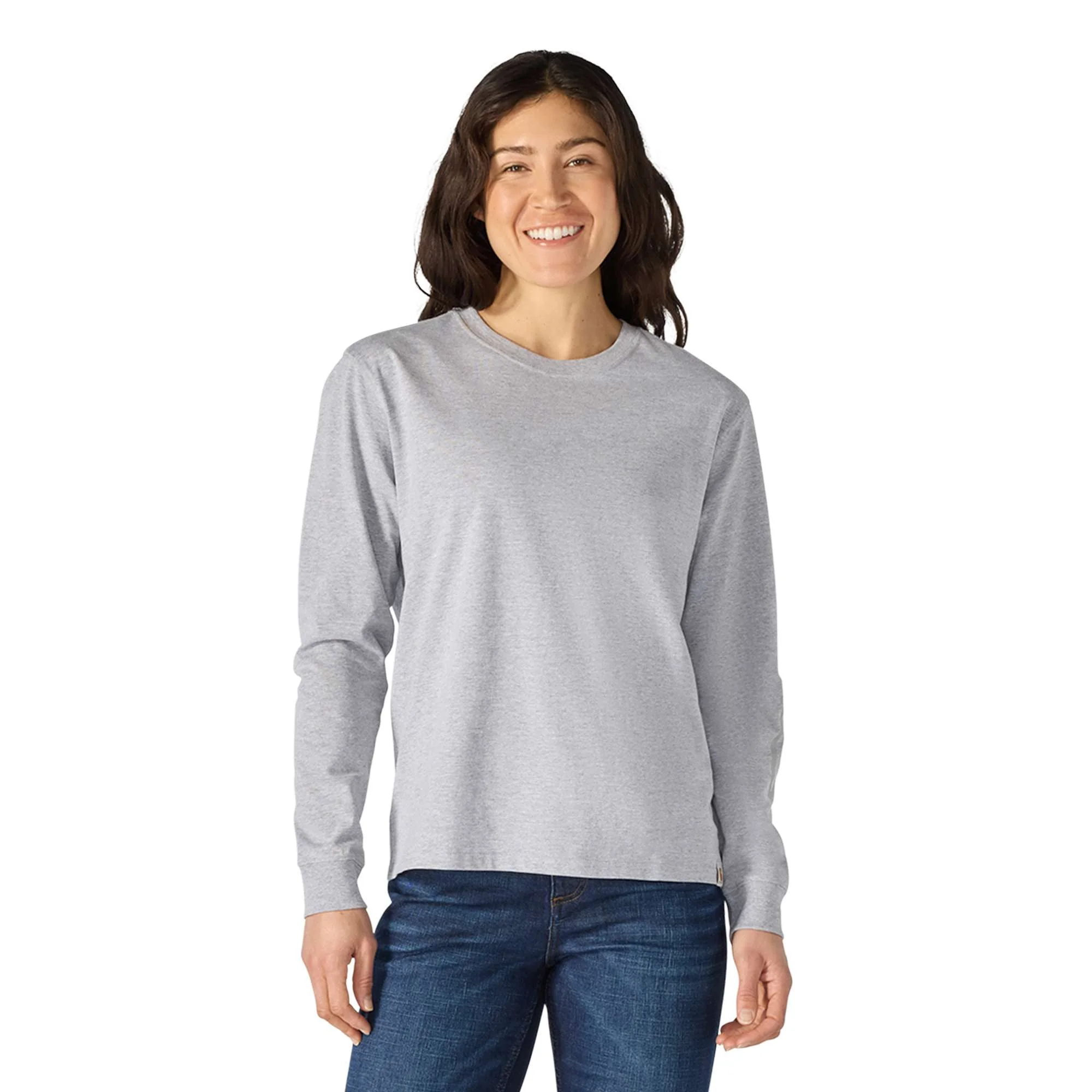 Women's Irvine Loose LS Logo T-Shirt - 1