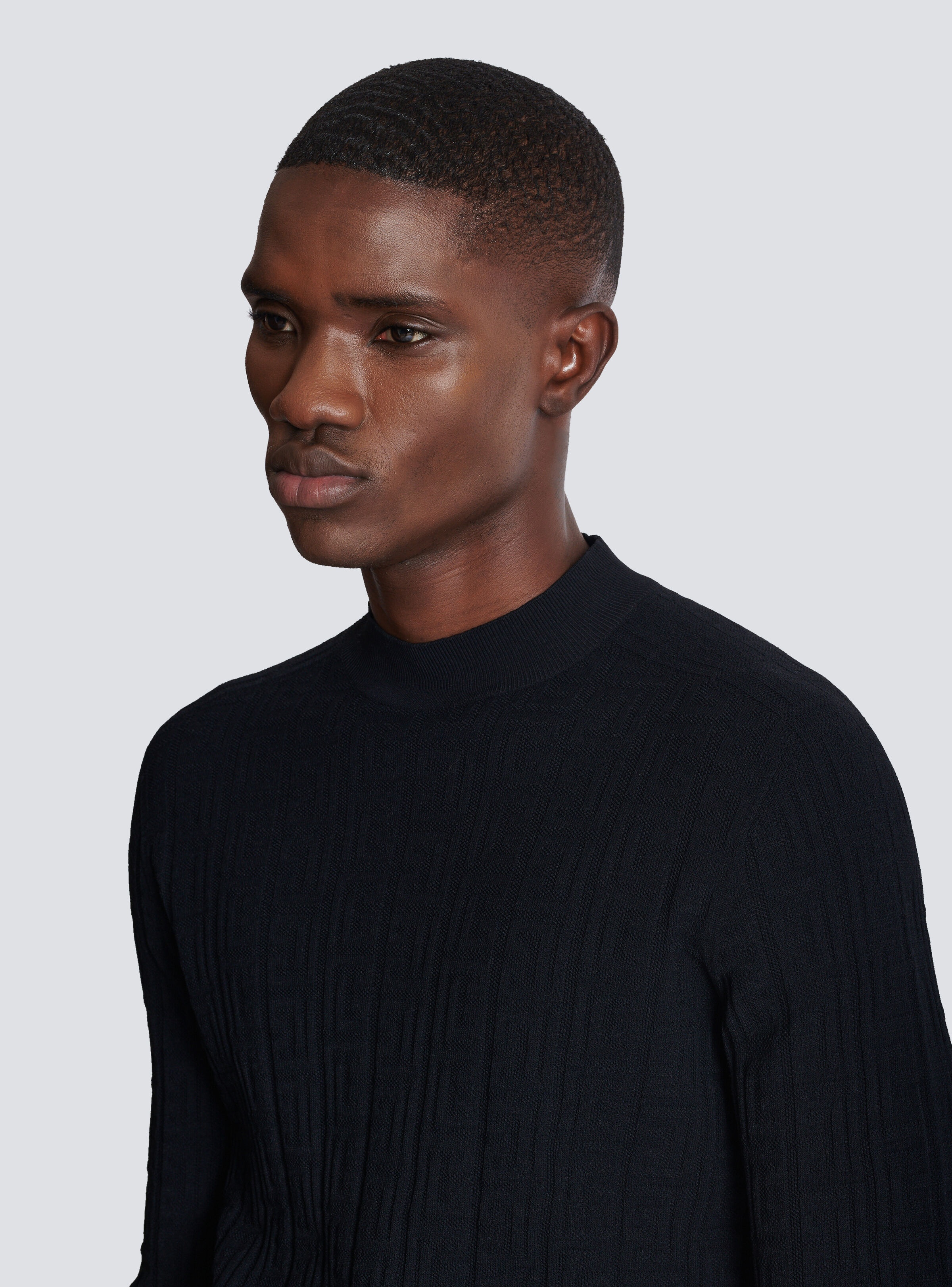 Silk and cotton knit PB jumper - 7