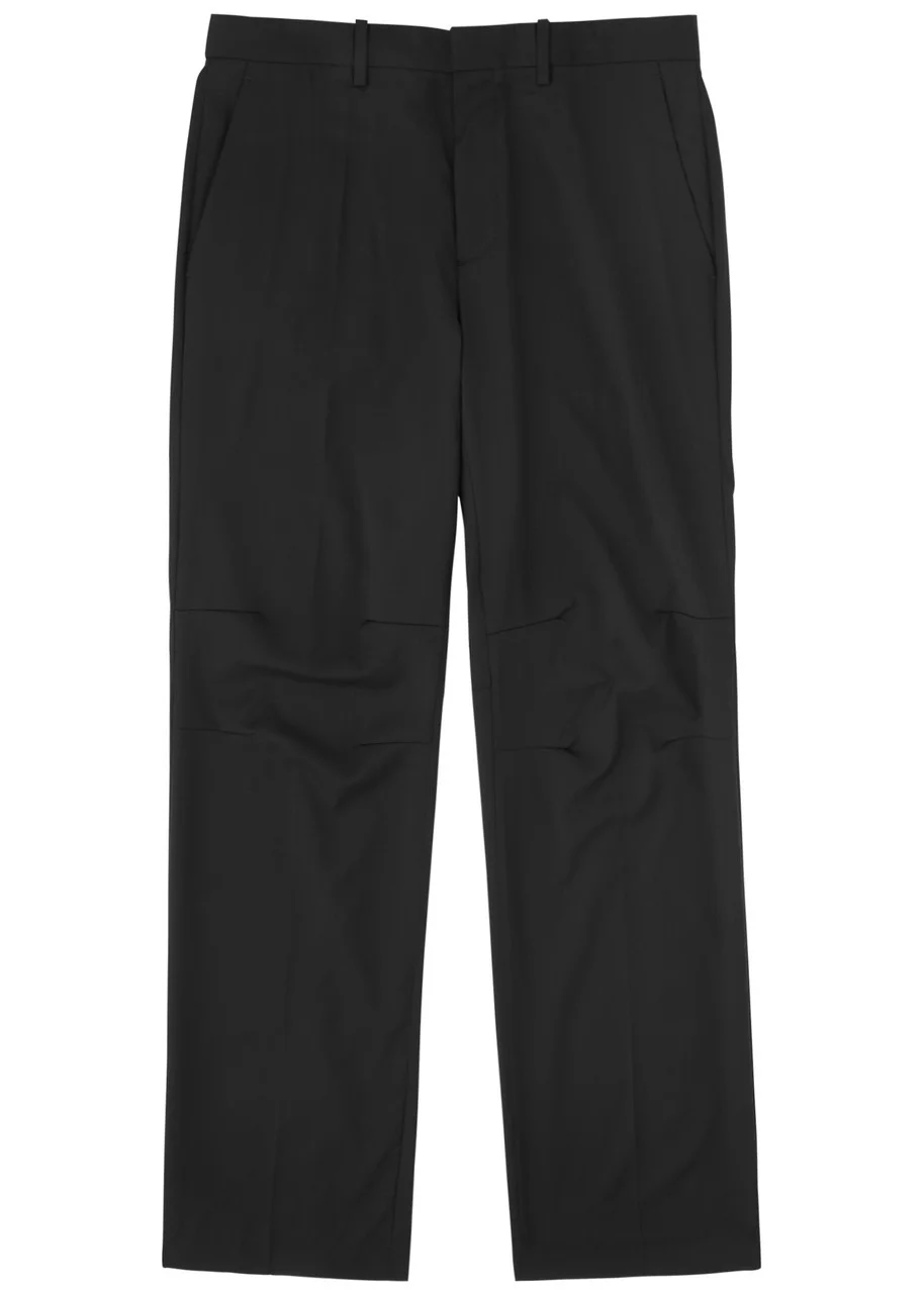 Helmut Lang Straight-leg Wool Trousers - 1