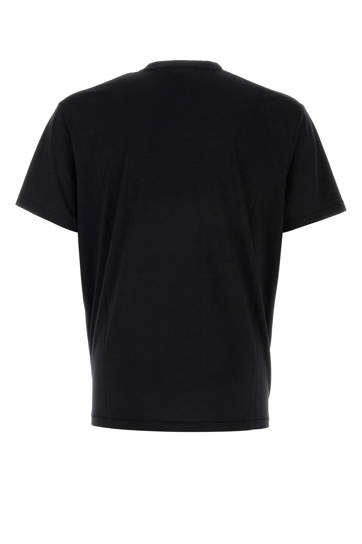 Black lyocell blend t-shirt - 2