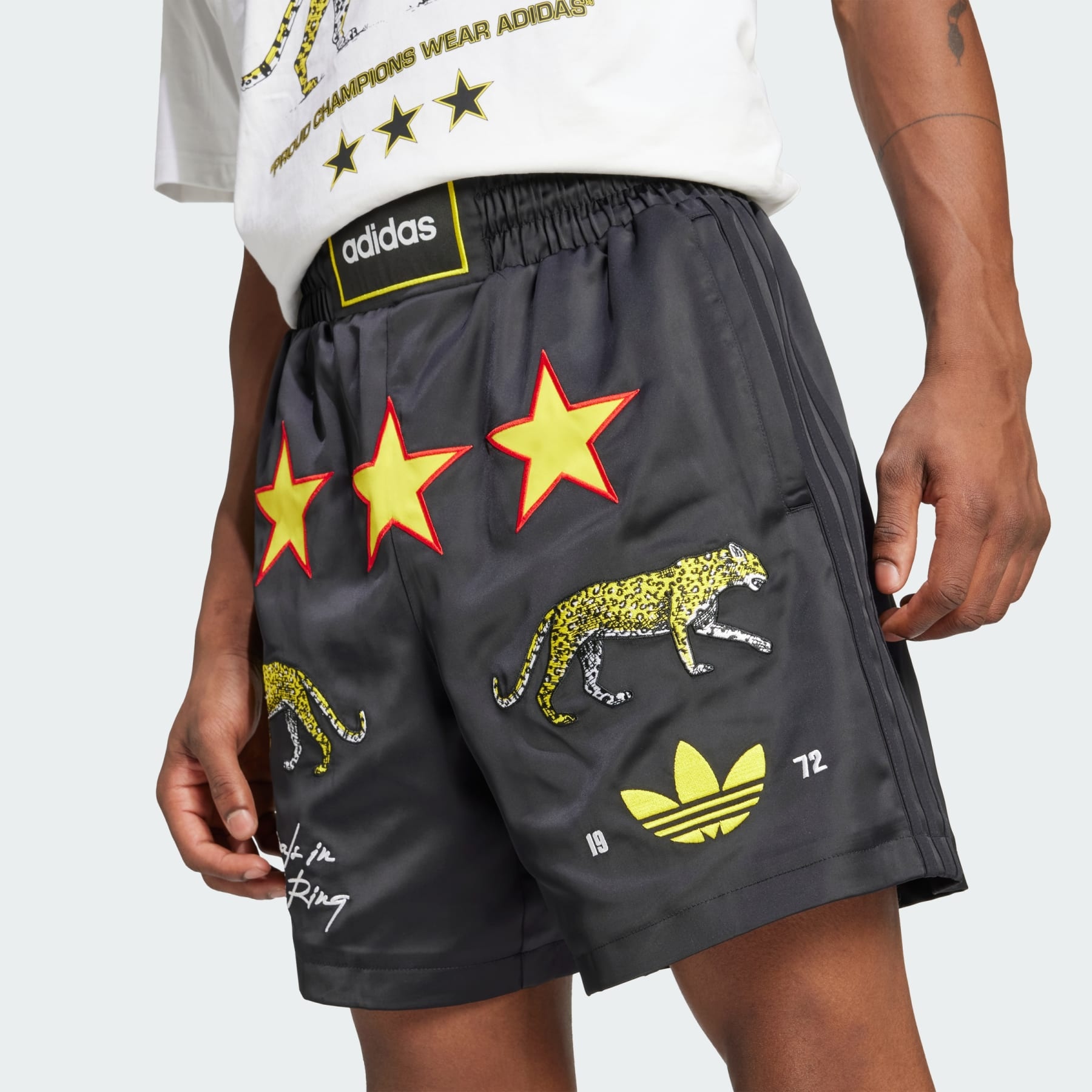 adidas Originals In The Ring Graphic Shorts - 5