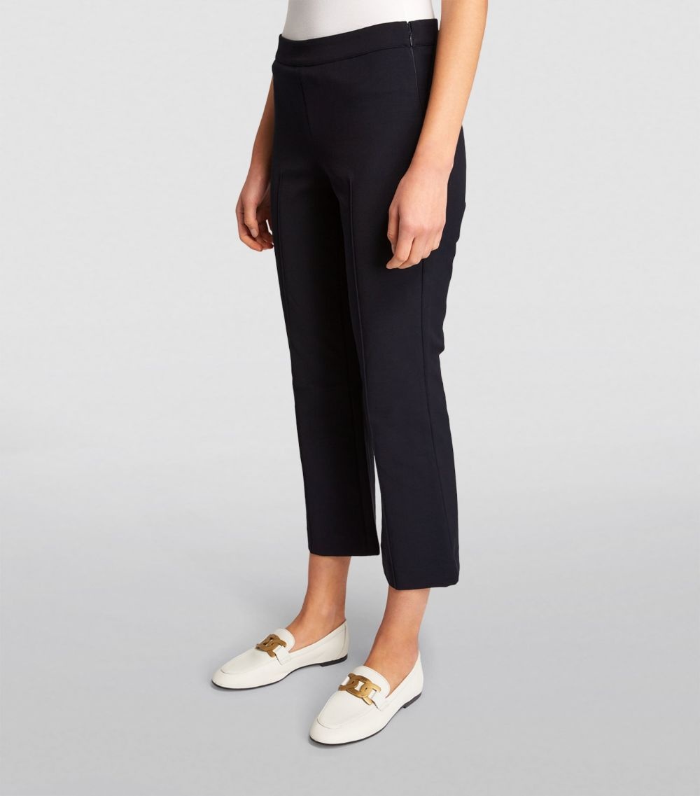 Cropped Flared Trousers - 3