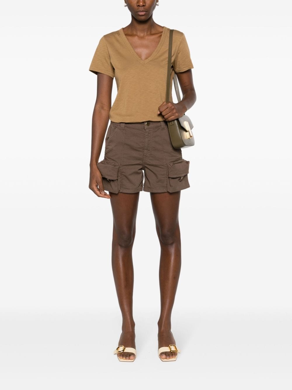cargo cotton shorts - 2