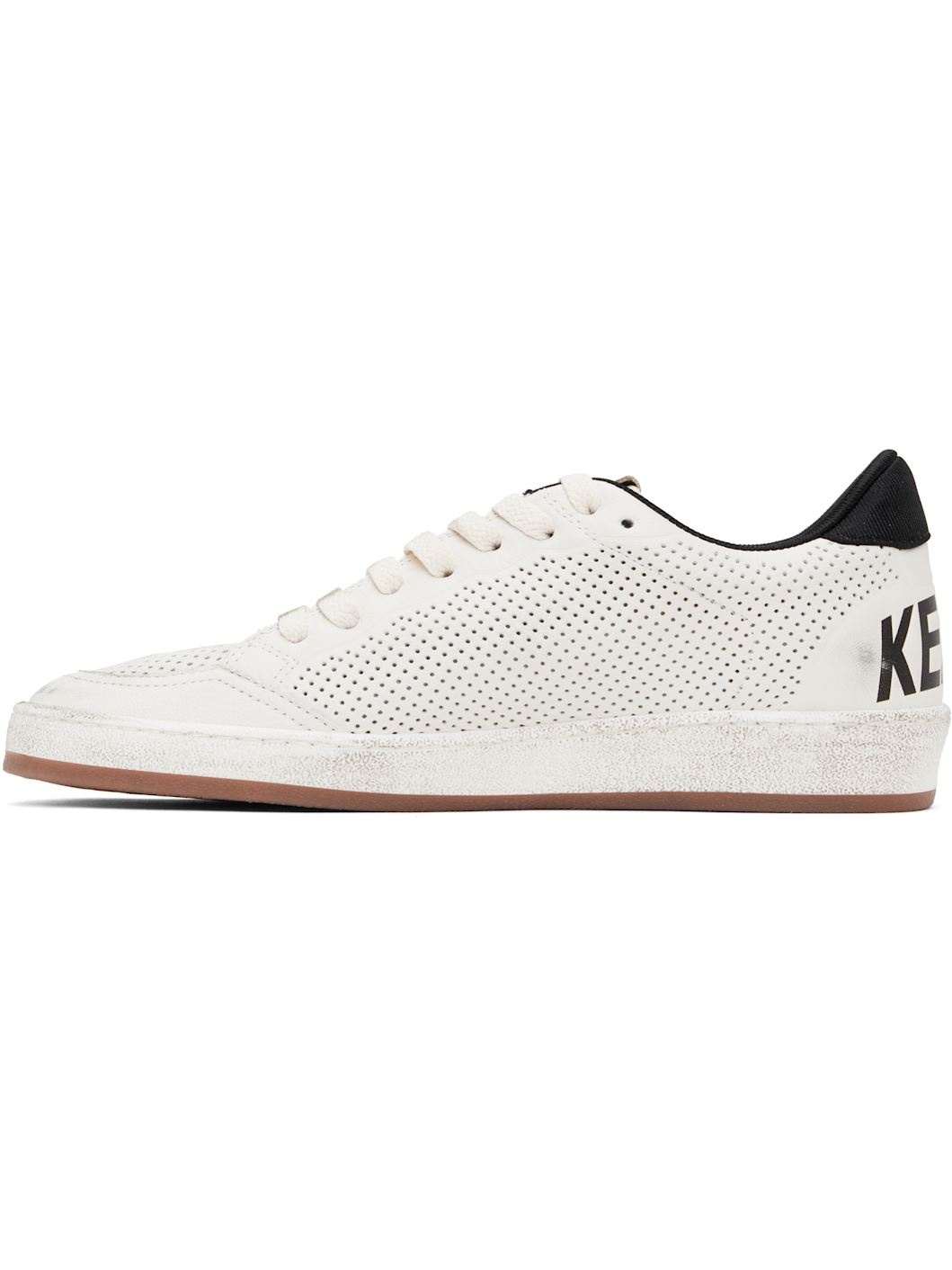 White Ball Star Sneakers - 3