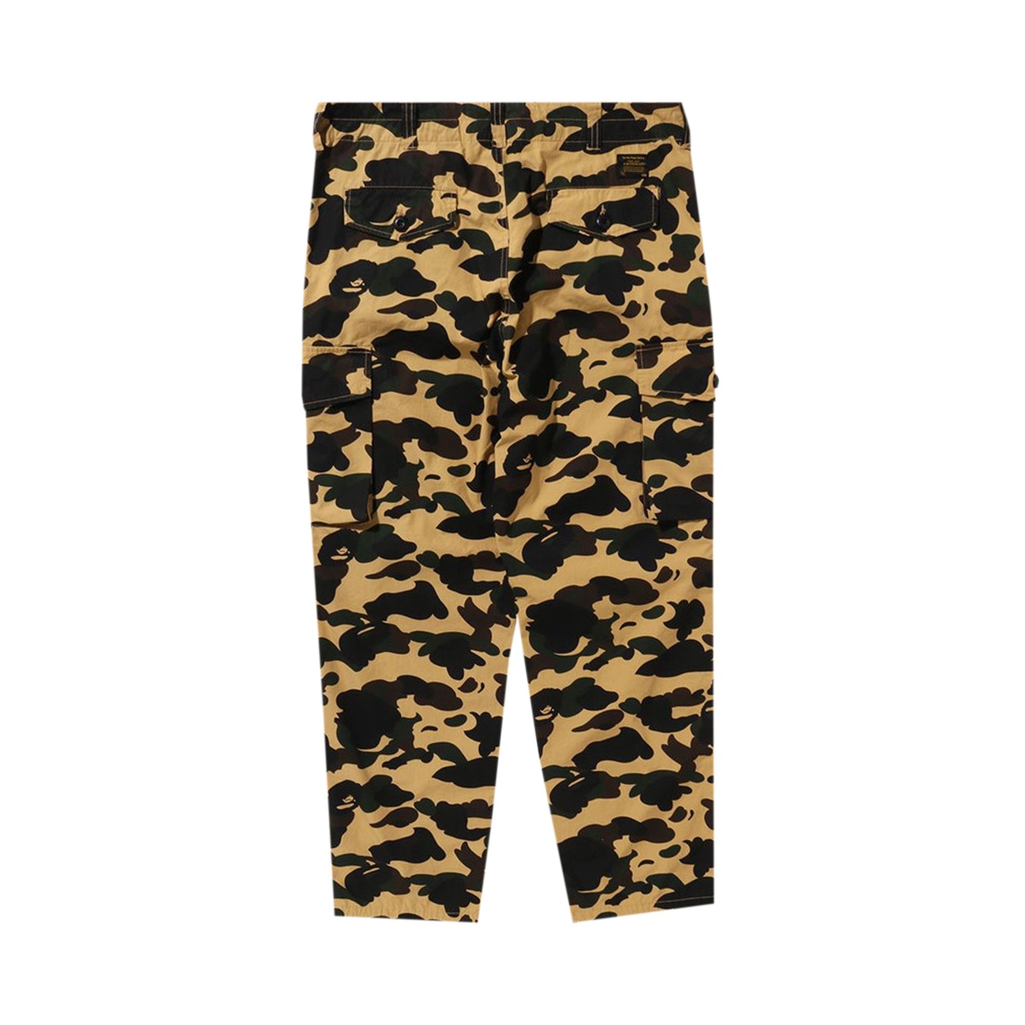 BAPE 1st Camo 6 Pocket Pants 'Yellow' - 2