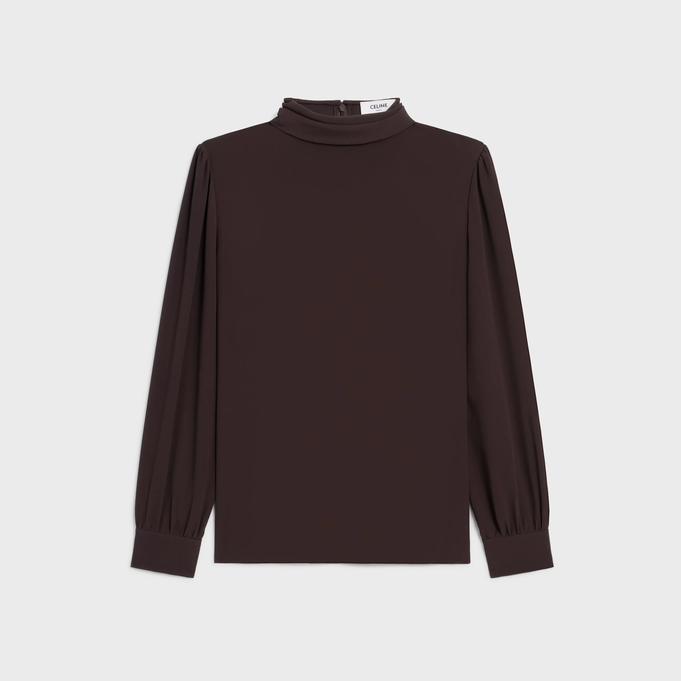 blouse IN acetate silk crepe - 1