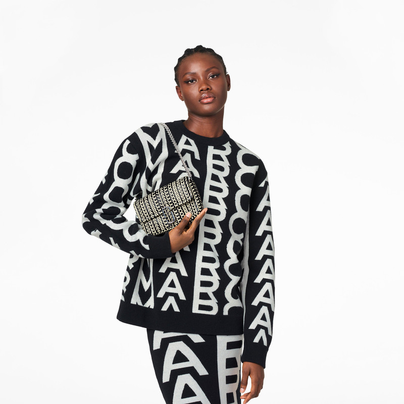 Marc Jacobs THE MONOGRAM LEATHER J MARC MINI SHOULDER BAG outlook