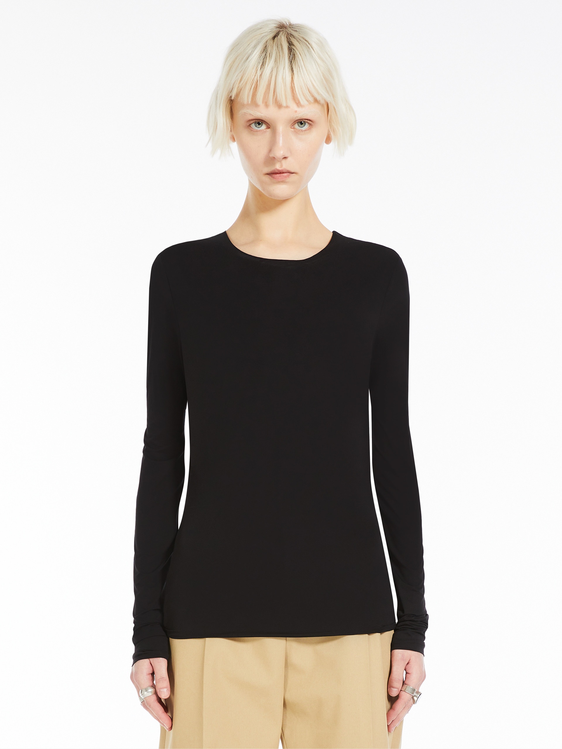 ALBENGA Skintight jersey T-shirt - 3