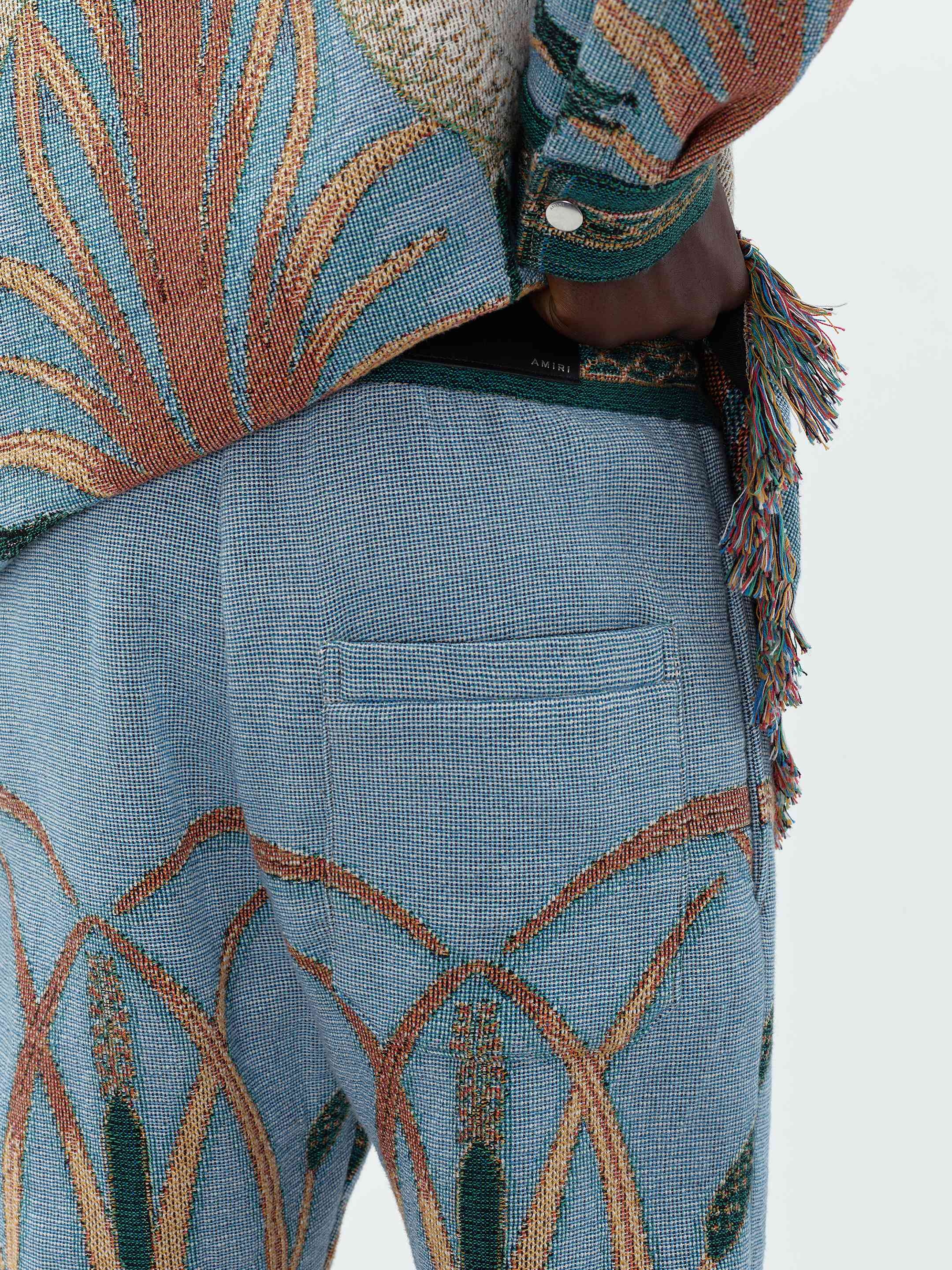 SWAN TAPESTRY FLARE PANT - 8