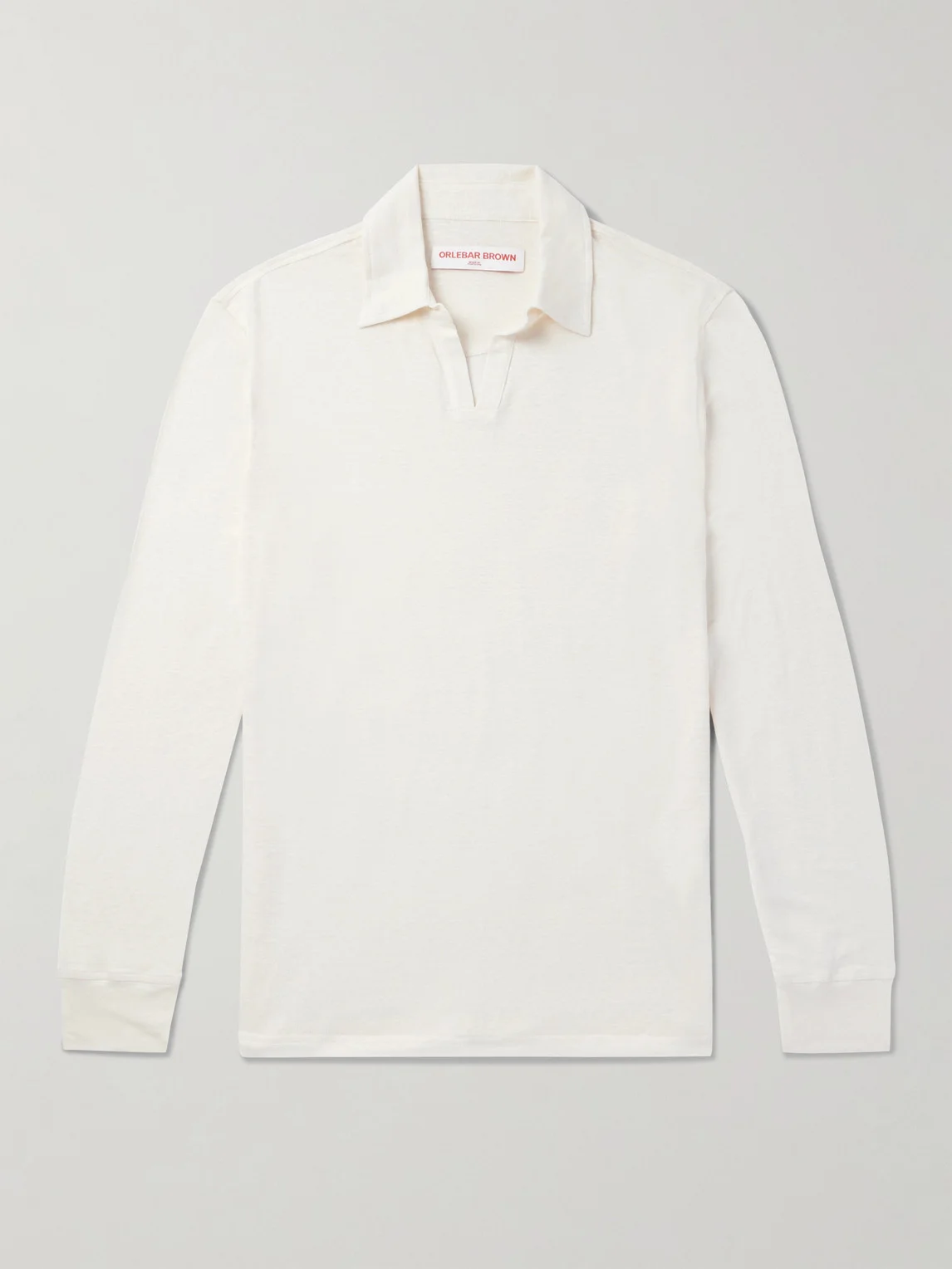 Felix Linen-Blend Jersey Polo Shirt - 1