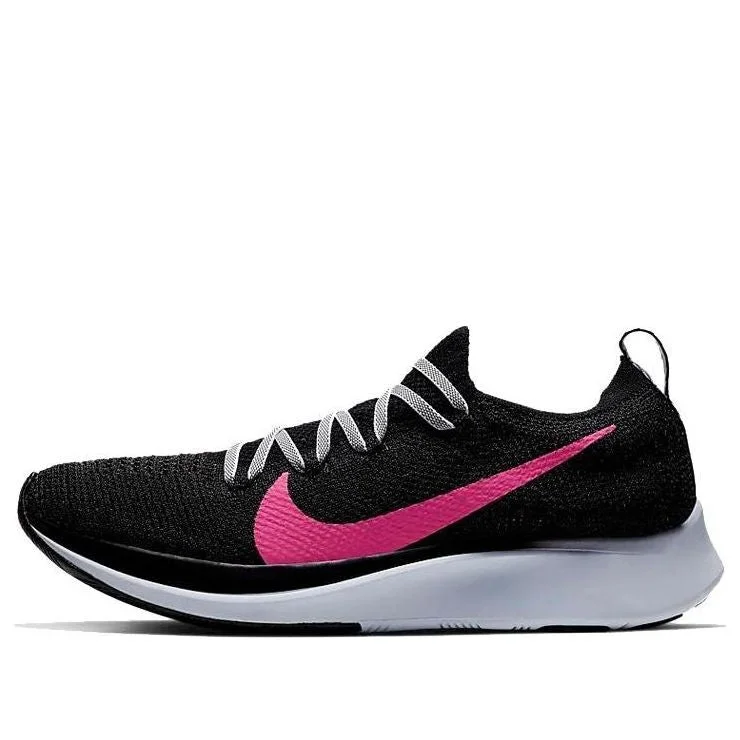 (WMNS) Nike Zoom Fly Flyknit 'Black Hyper Pink' AR4562-002 - 1