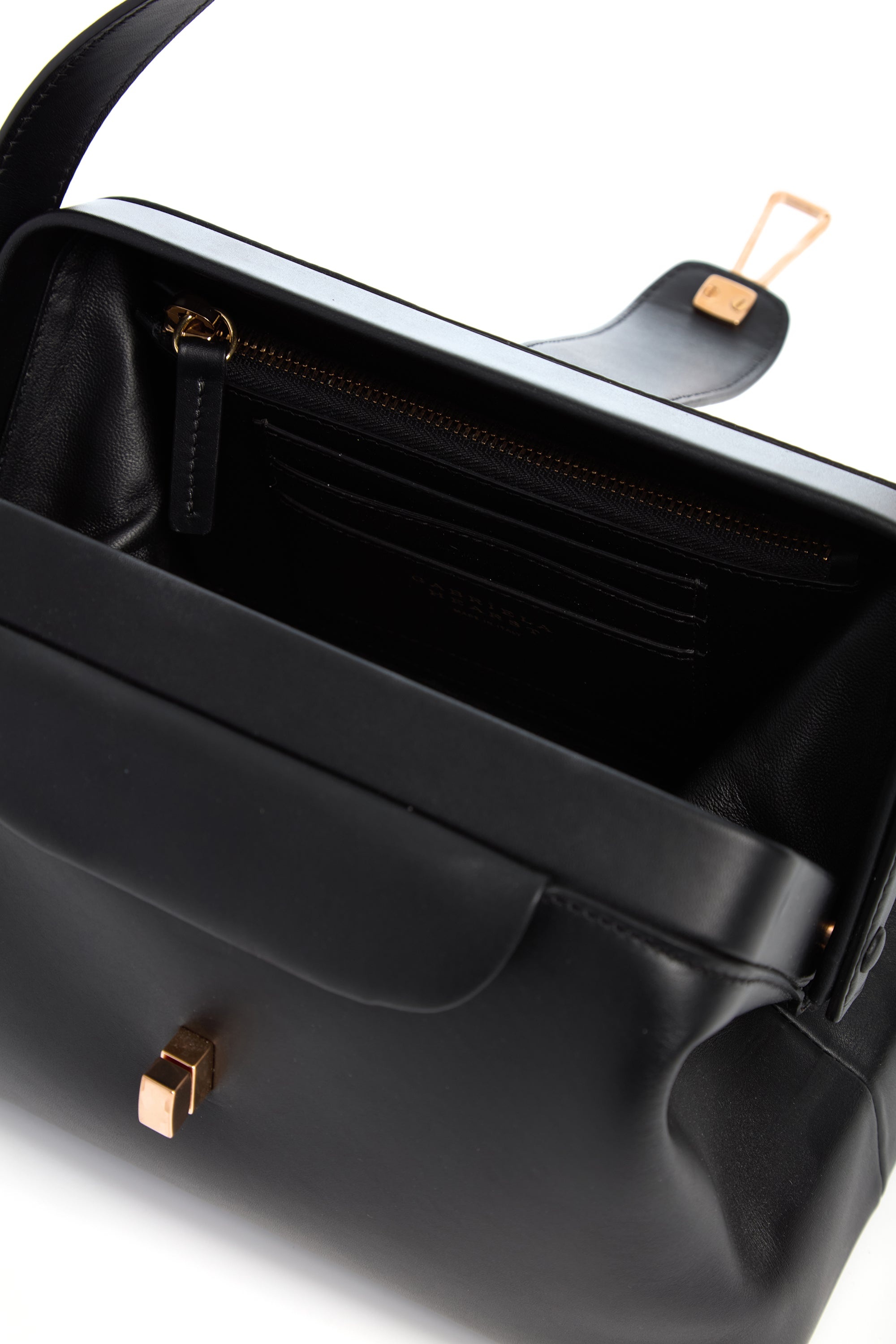 Golda Bag in Black Leather - 6