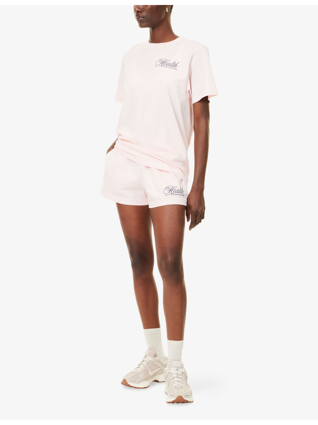 Health script Disco cotton-Jersey Shorts - 2