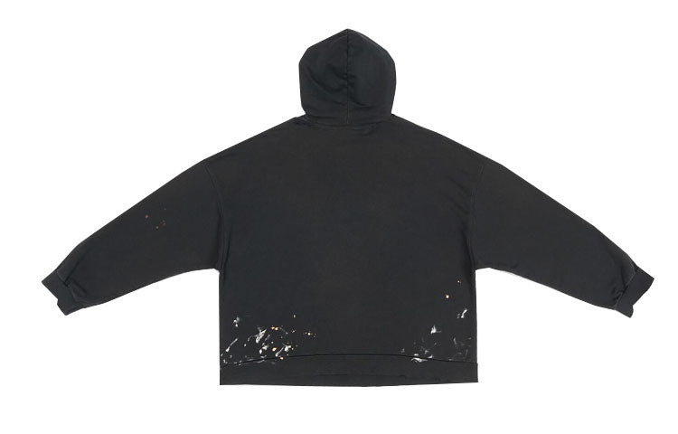 Balenciaga 90/10 Hoodie Wide Fit 'Washed Black' 674986TMVH41055 - 2