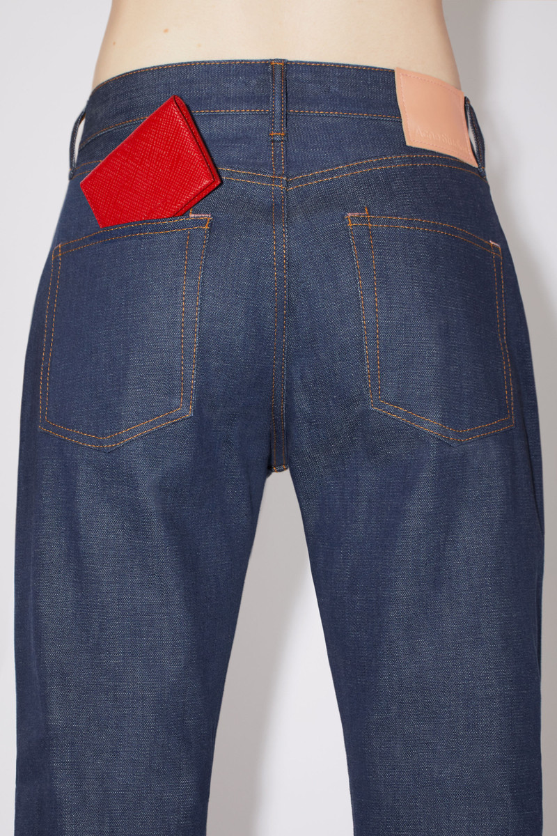 Acne Studios Folded card holder - Bright Red outlook